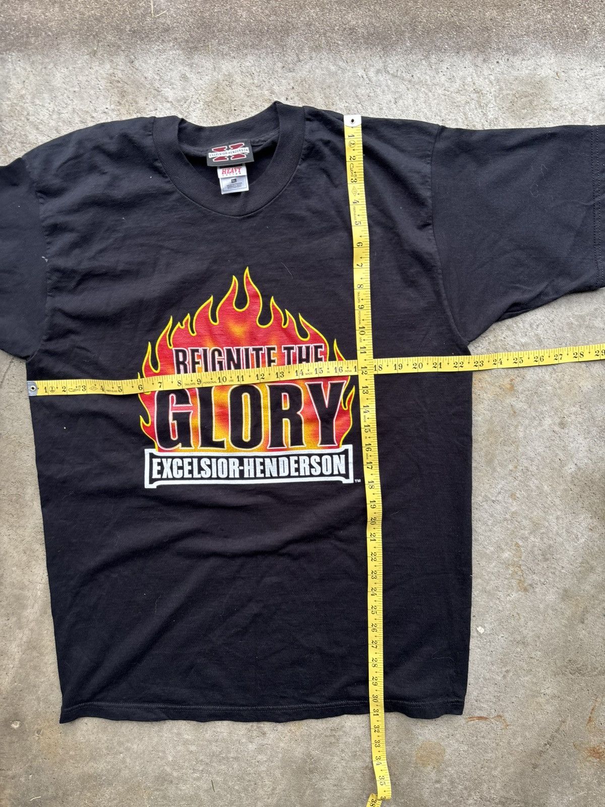 Other 1999 Excelsior- Henderson fire t shirt Size US XL / EU 56 / 4 - 5 Thumbnail