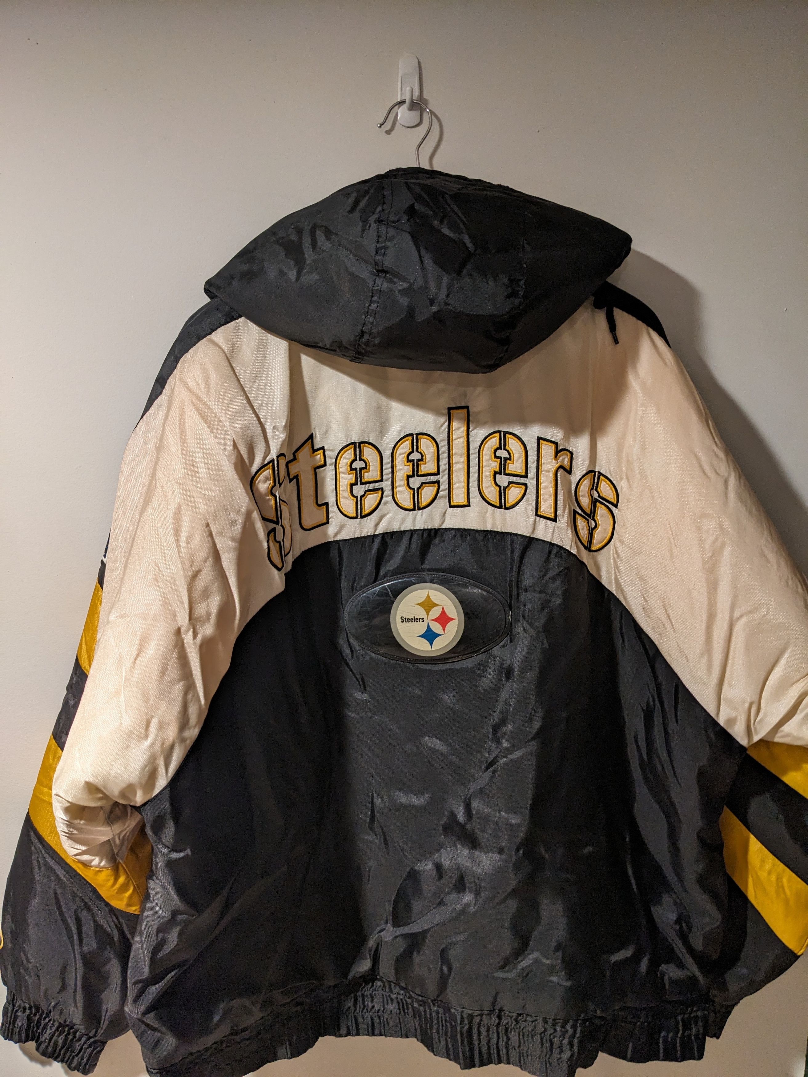 Pro Player × Vintage Vintage 90s Pittsburgh Steelers NFL Pro Player Jacket Size US XL / EU 56 / 4 - 1 Thumbnail