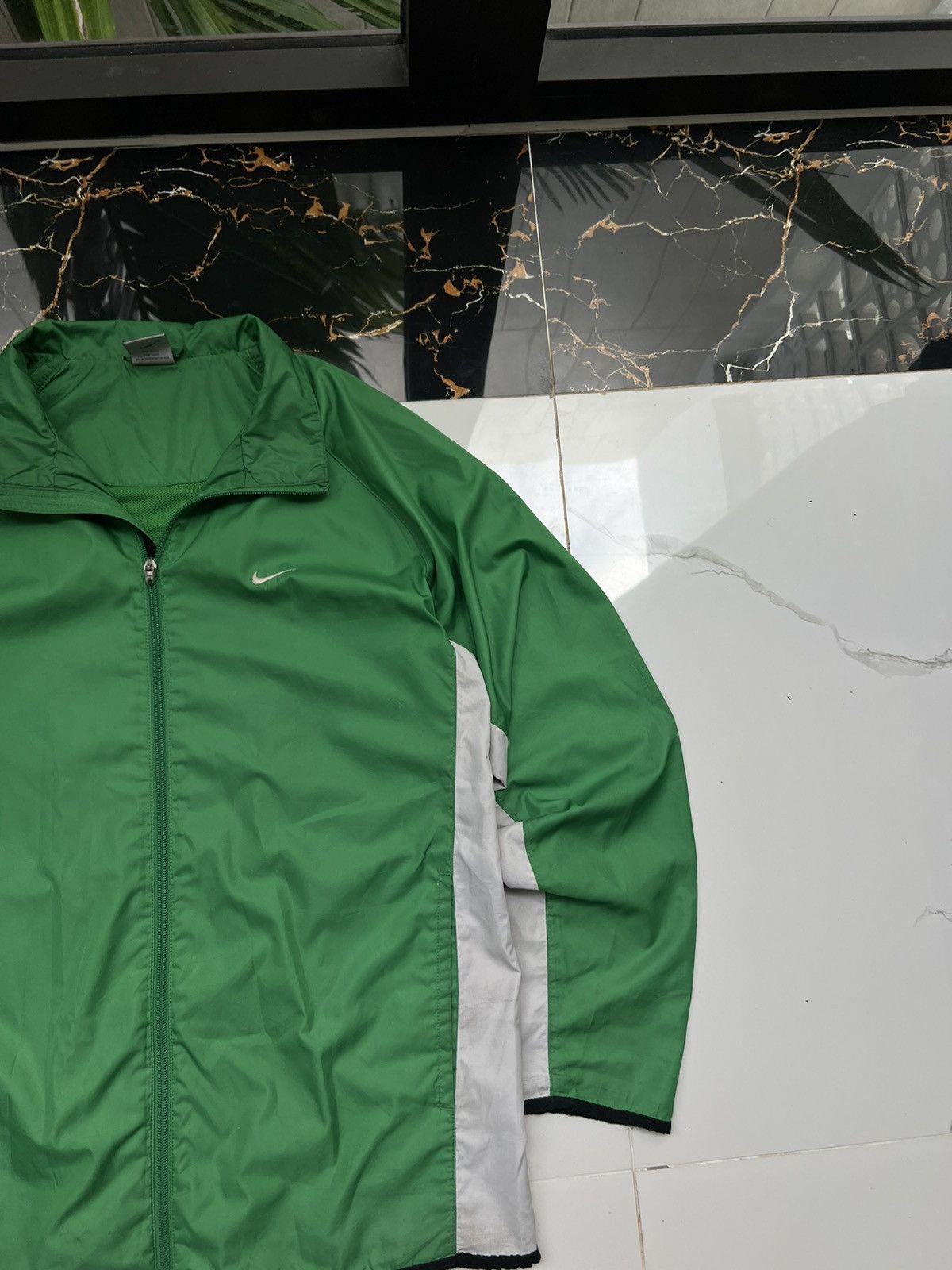 Nike 90's NIKE SWOOSH LOGO Y2K TRACK JACKET Size US M / EU 48-50 / 2 - 2 Thumbnail