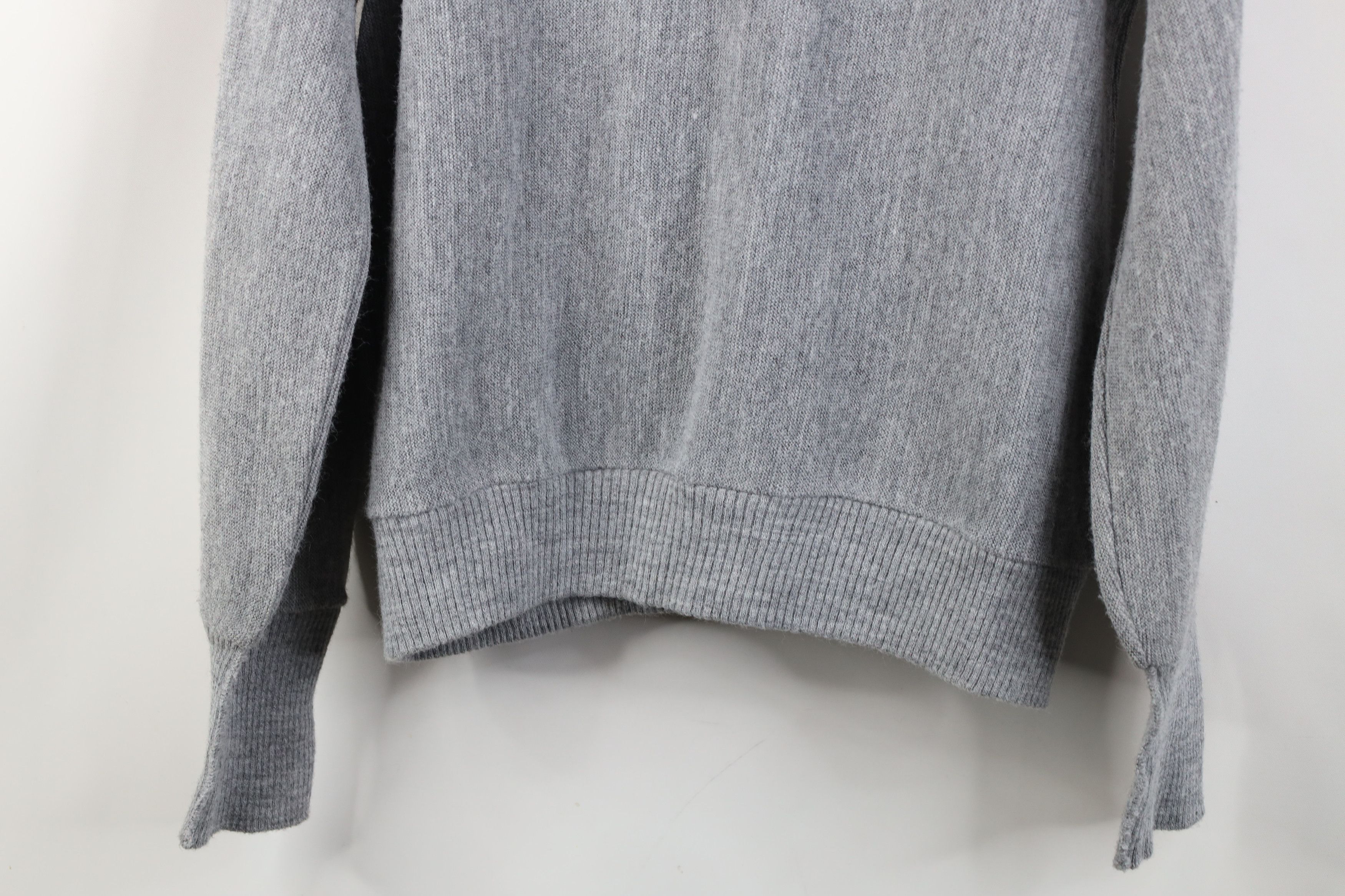 Vintage Vintage 70s Streetwear Cobain Knit Cardigan Sweater Gray USA Size US M / EU 48-50 / 2 - 11 Thumbnail