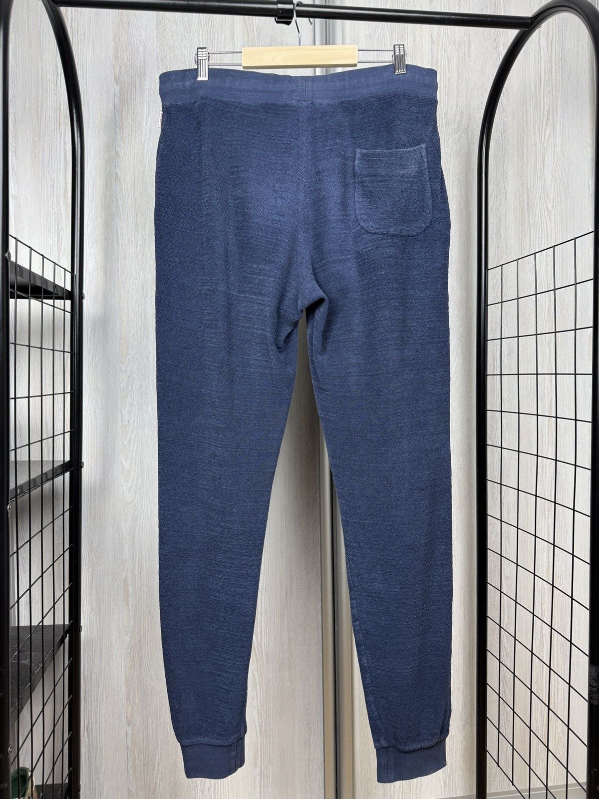 Orlebar Brown Orlebar Brown Men’s Blue Terry Drawstring Towel Sweatpants Size US 32 / EU 48 - 7 Thumbnail