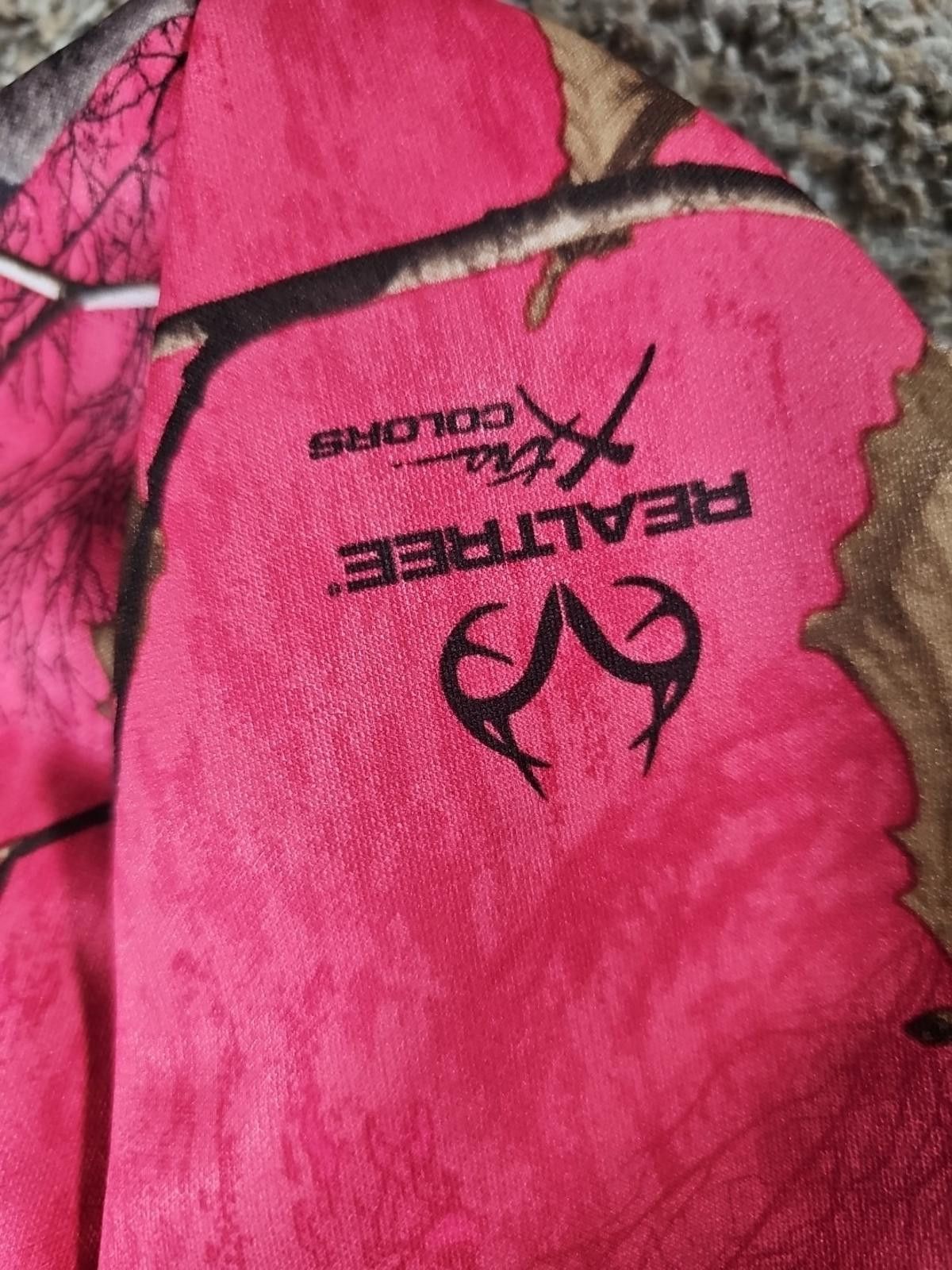 Realtree Hot Shot Pink Winter Hunting Beanie Hat Size ONE SIZE - 4 Thumbnail