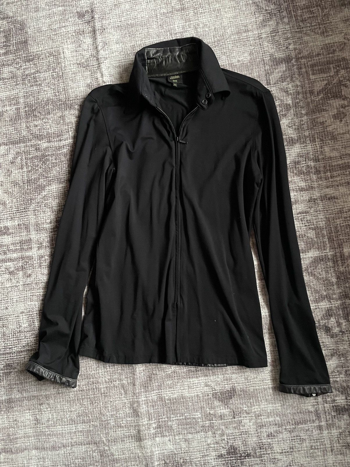 Jean Paul Gaultier Jean Paul Gaultier Homme Leather Zip Long Sleeve Shirt Size US M / EU 48-50 / 2 - 18 Thumbnail