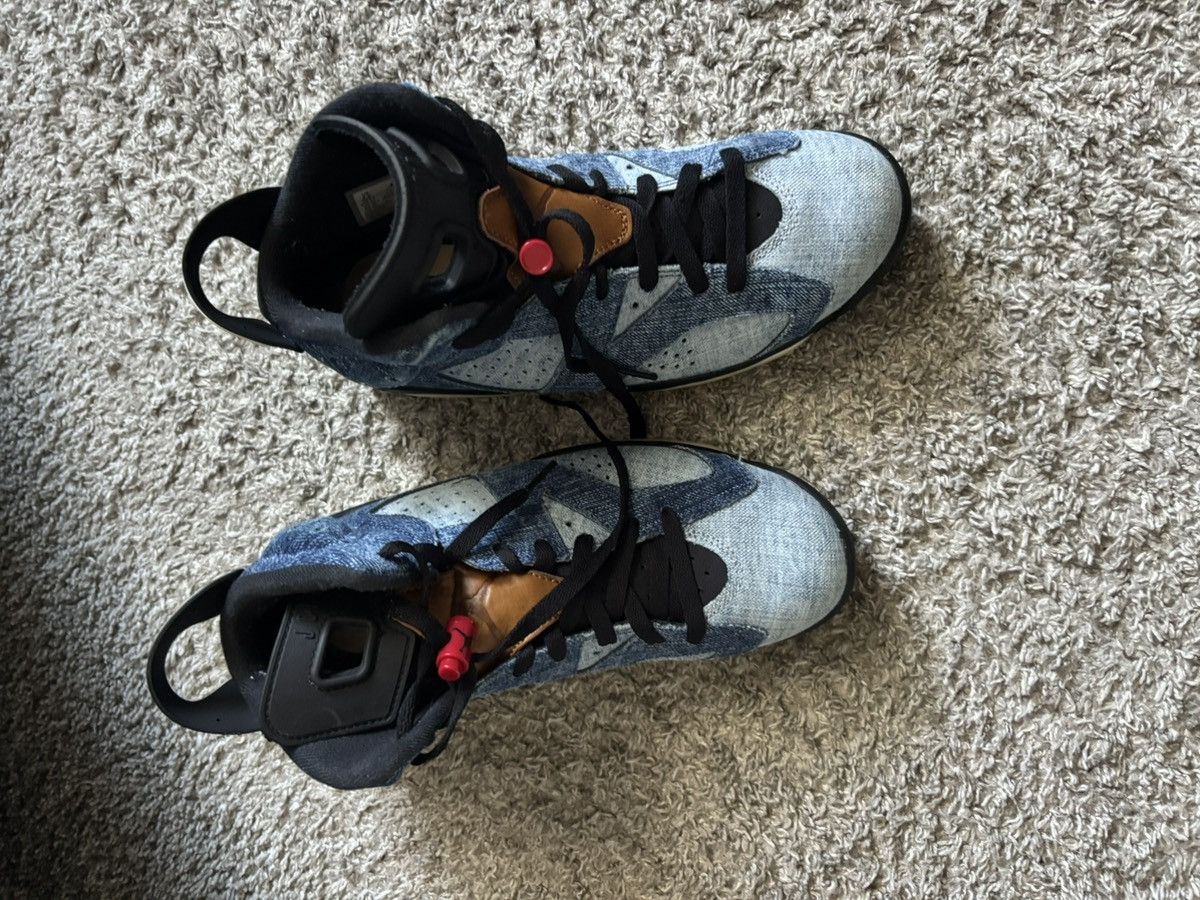 Jordan Brand Jordan 6 washed denim Size US 8.5 / EU 41-42 - 3 Thumbnail