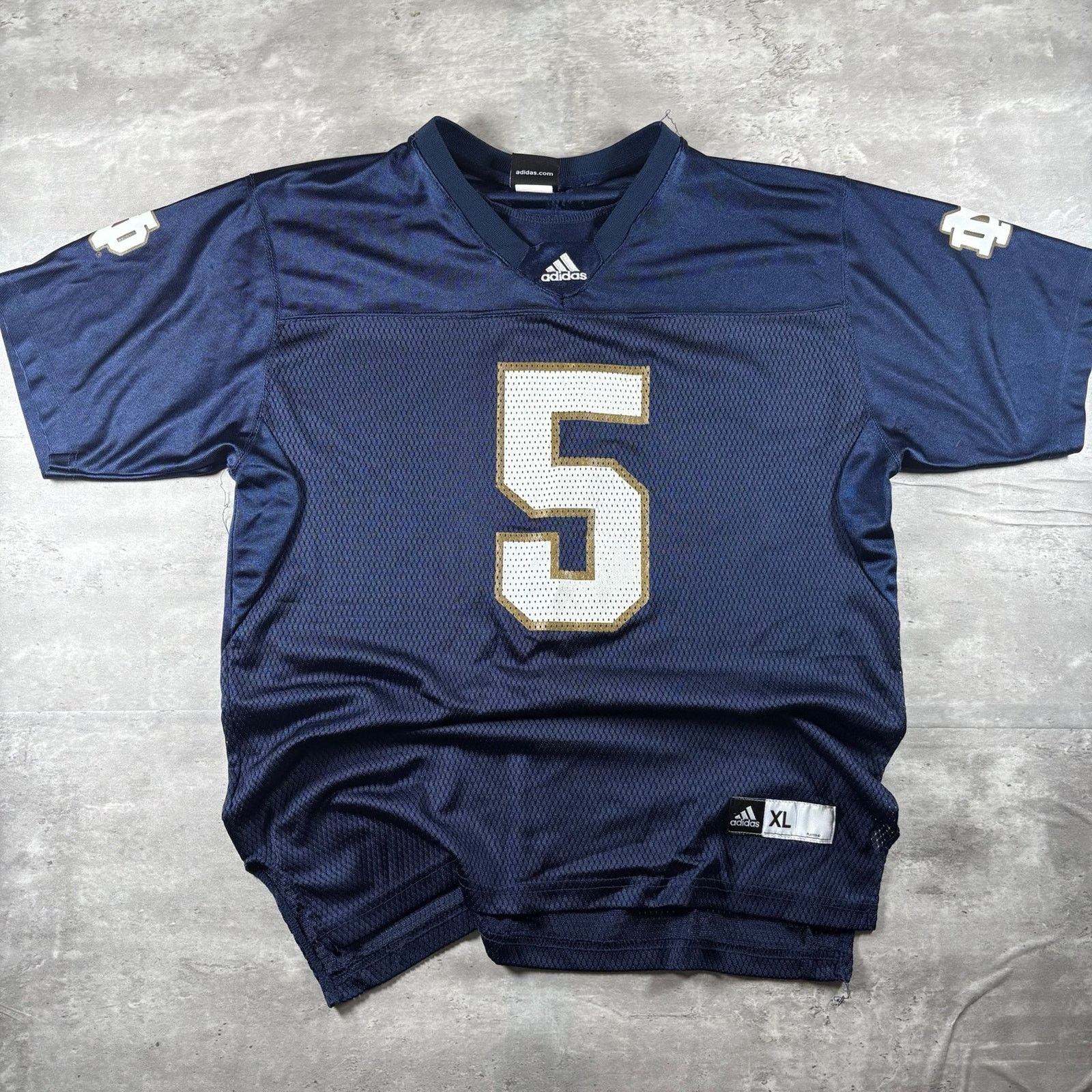 Adidas Y2K Notre Dame jersey￼ Size US L / EU 52-54 / 3 - 1 Thumbnail