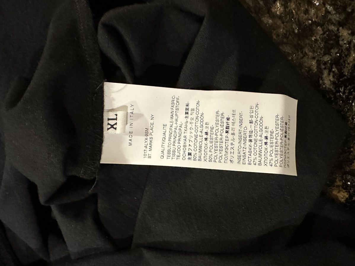 1017 ALYX 9SM 1017 Alyx 9SM Logo Reality Systems Black T-Shirt Size US XL / EU 56 / 4 - 8 Thumbnail