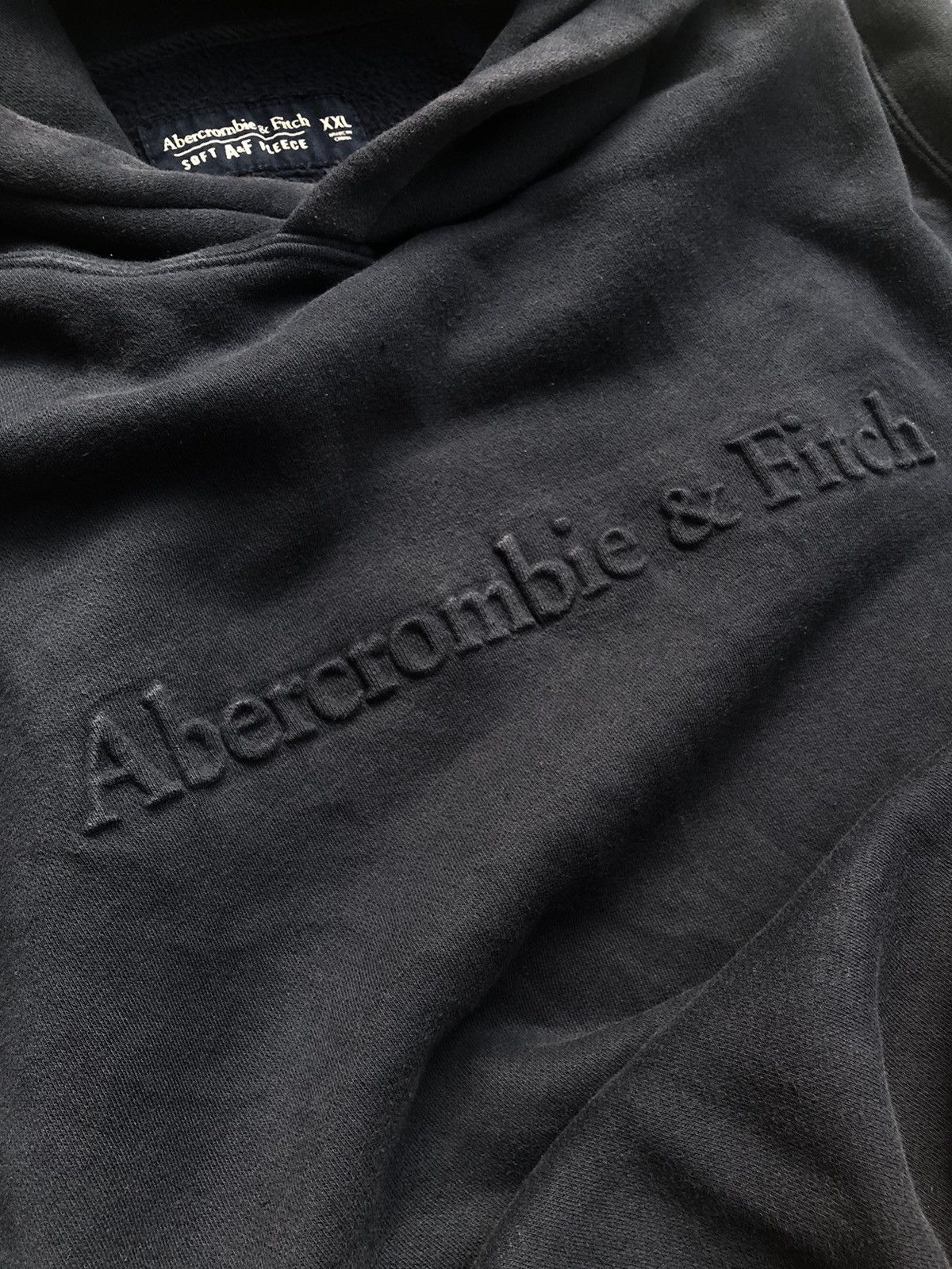 Abercrombie & Fitch × If Six Was Nine × Le Grande Bleu (L.G.B.) Rare❗️Abercrombie & Fitch Hoodie Embossing Y2K Size US XXL / EU 58 / 5 - 4 Thumbnail