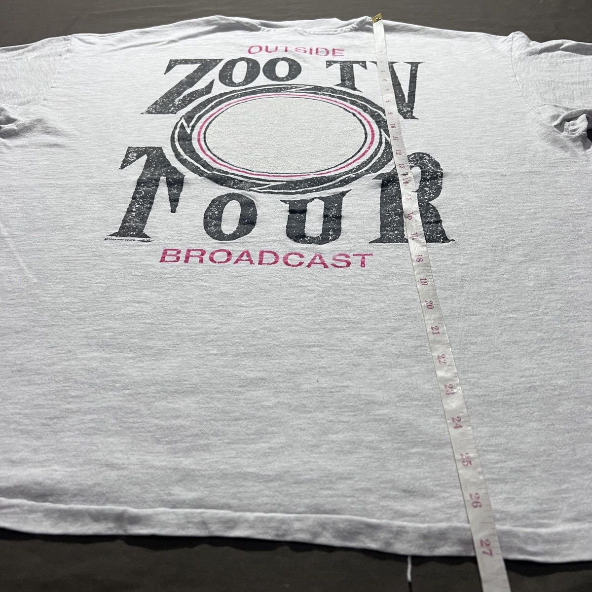 Band Tees Vintage Original U2 Concert Tour 1992 Shirt Zoo TV Tour XL Size US XL / EU 56 / 4 - 11 Thumbnail