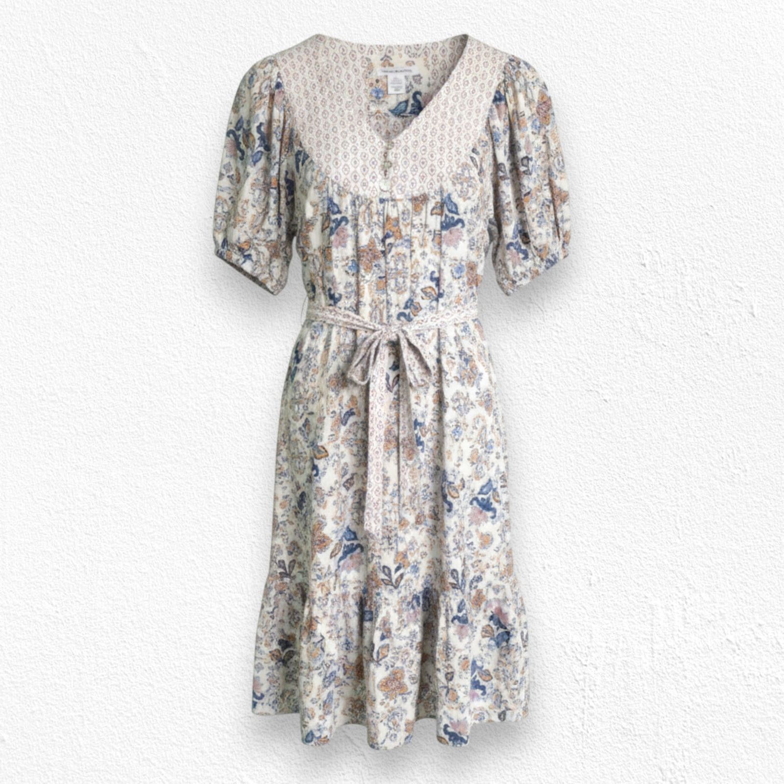 Lucky Brand Lucky Brand Peasant Boho Midi Dress Size Medium Size M / US 6-8 / IT 42-44 - 1 Thumbnail