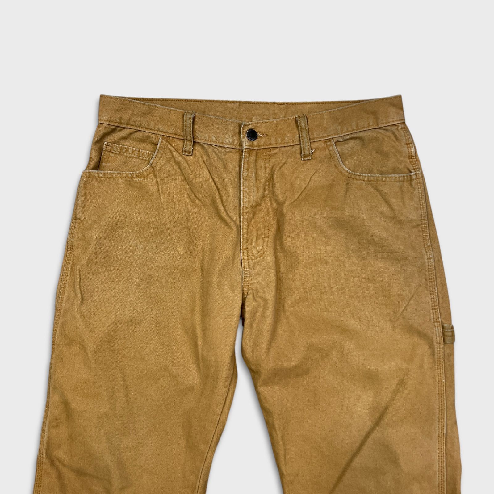 Dickies × Vintage Dickies Pants 32x29 Straight Workwear Hammer Loop Carpenter Size US 34 / EU 50 - 2 Thumbnail