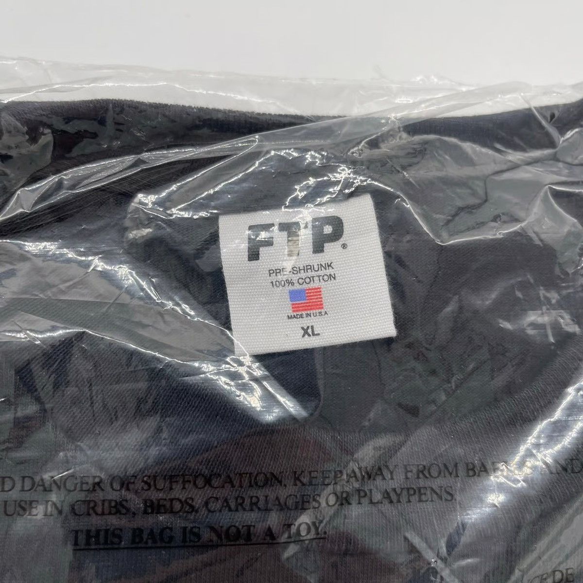Fuck The Population FTP Splatter Logo Tee Black Size US XL / EU 56 / 4 - 3 Thumbnail