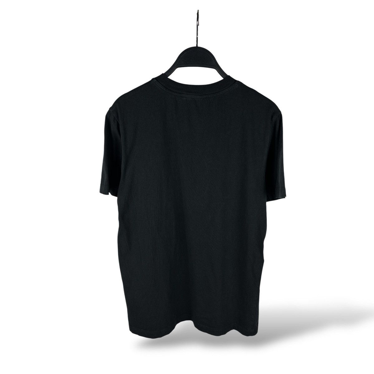 Alexander McQueen Alexander McQueen Velvet 3D Logo T-Shirt Black Size US M / EU 48-50 / 2 - 9 Thumbnail