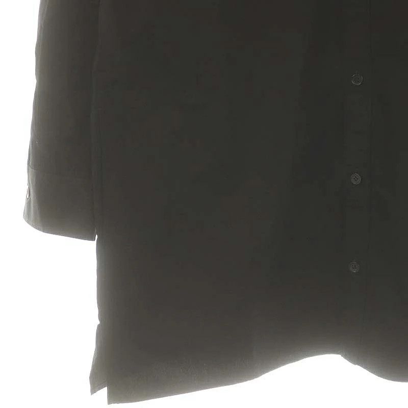 Yohji Yamamoto Yohji Yamamoto Pour Homme 23SS Stand Collar Pleated Shirt Size US L / EU 52-54 / 3 - 4 Thumbnail