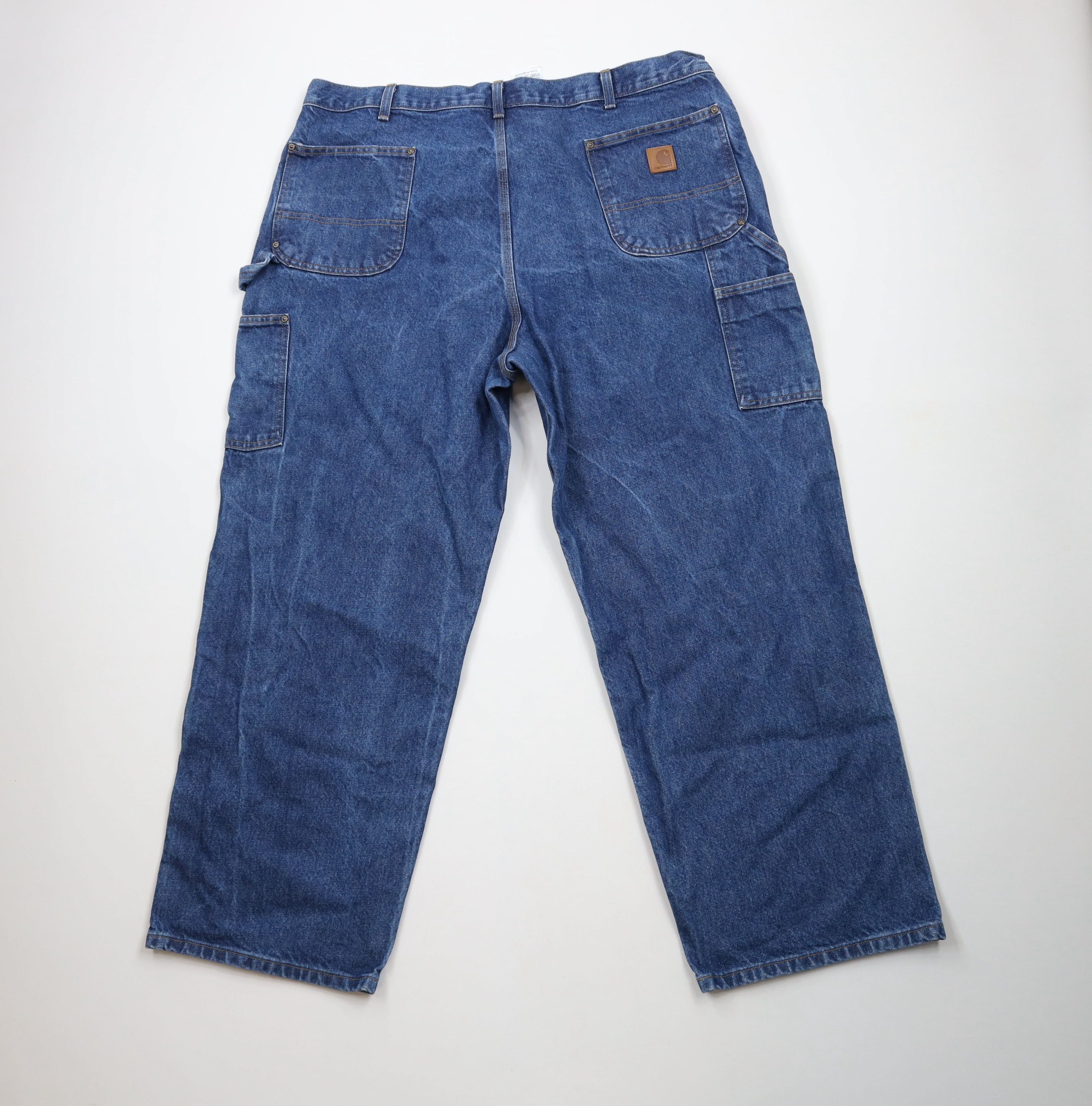 Carhartt × Vintage Vintage Y2K Carhartt Double Loose Fit Wide Leg Denim Jeans Size US 42 / EU 58 - 9 Thumbnail