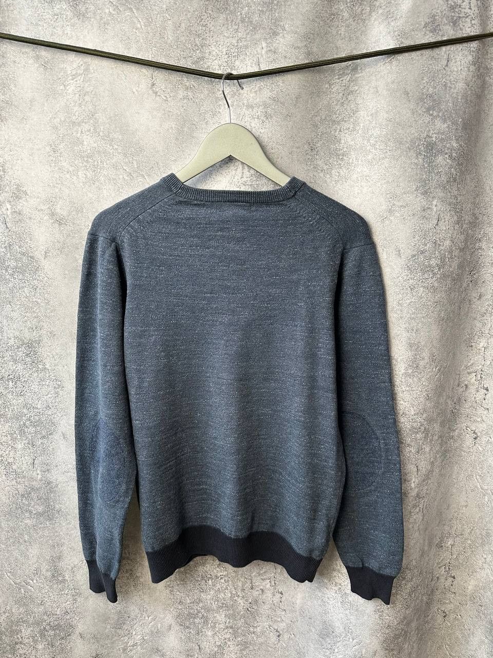 Fred Perry Fred Perry V-Neck Sweater Jumper Pullover with Еlbows Size US S / EU 44-46 / 1 - 3 Thumbnail