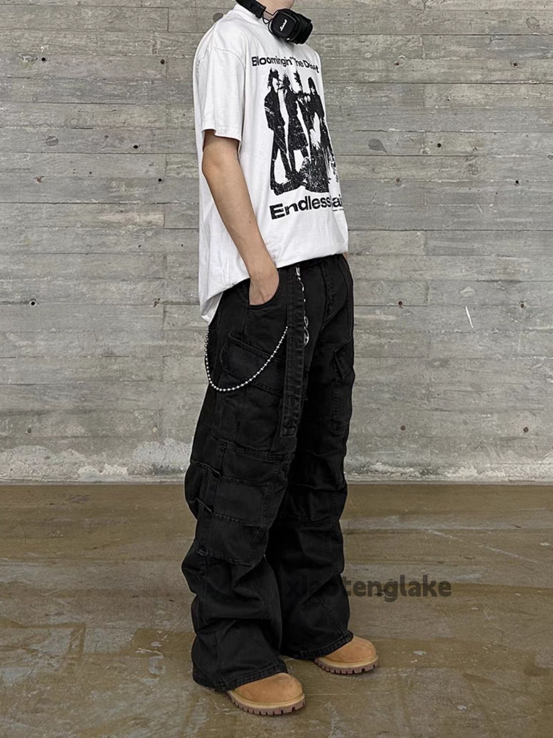 Designer × Japanese Brand × Vintage utility military punk grunge bootcut flared cargo pants Size US 28 / EU 44 - 3 Thumbnail