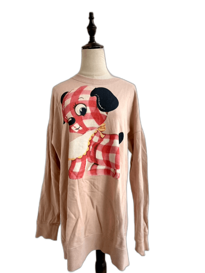 Vivienne Westwood Vivienne Westwood Beige Dog Print Sweatshirt - dmc Size M / US 6-8 / IT 42-44 - 1 Thumbnail