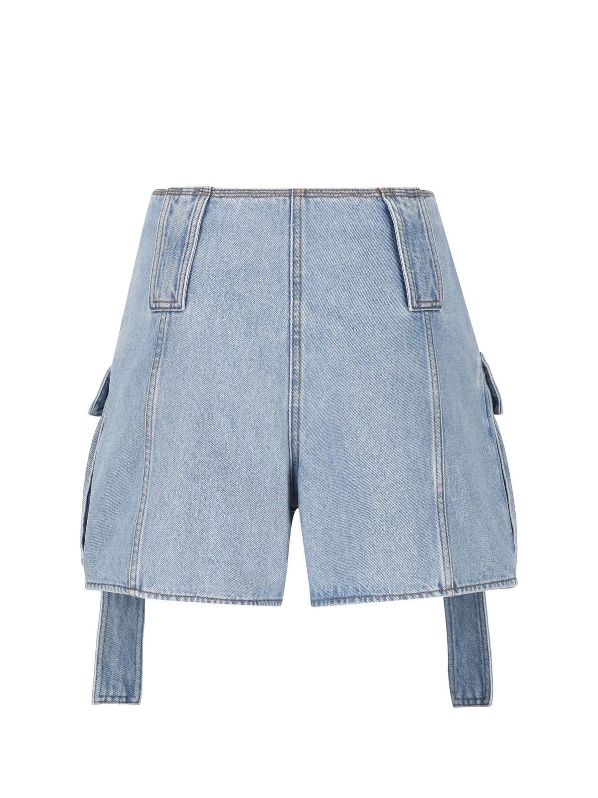 Fendi o1loc1c0824 Shorts in Blue Size 30" / US 8 / IT 44 - 2 Thumbnail