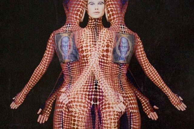 Jean Paul Gaultier Jean Paul Gaultier F/W 1995 Cyberbaba Optical Mad Max Jacket Size US S / EU 44-46 / 1 - 10 Thumbnail