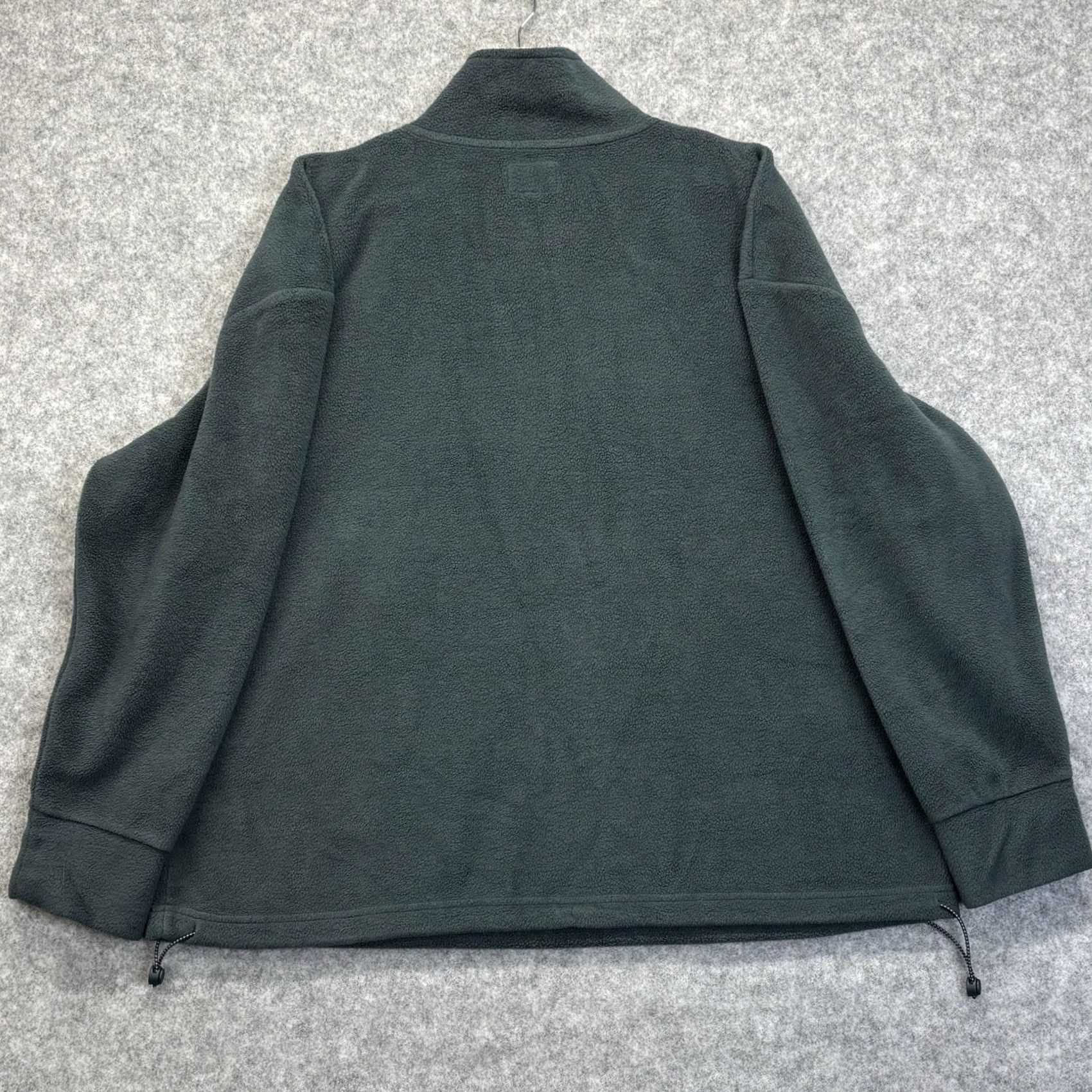 NEXT NEXT Downtime Fleece pullover 1/4 zip UK 18 womens green Skiing Activewear Sweatshirt Shirt Pullover Mens Womens Girls Size XXL / US 16-18 / IT 52-54 - 2 Thumbnail