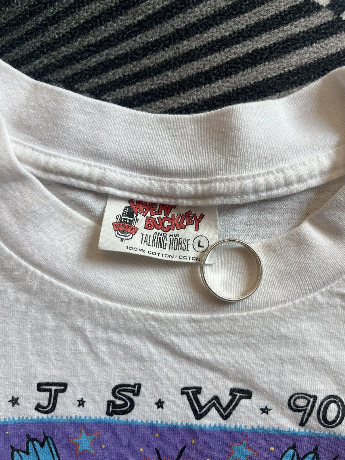 Arts & Science Vintage Albert Einstein CJSW 90.9 Art Cat 90’s Tshirt Size US L / EU 52-54 / 3 - 5 Thumbnail