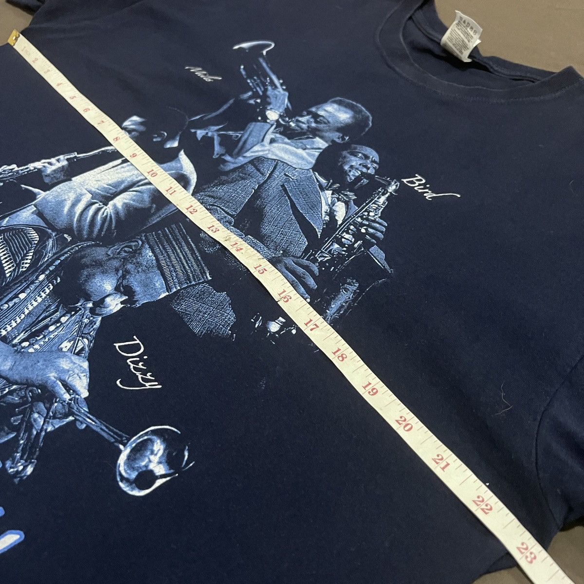 Band Tees × Vintage Vintage Y2K Miles Trane Dizzy Bird Tee Jazz saxophonist Size US XL / EU 56 / 4 - 8 Thumbnail