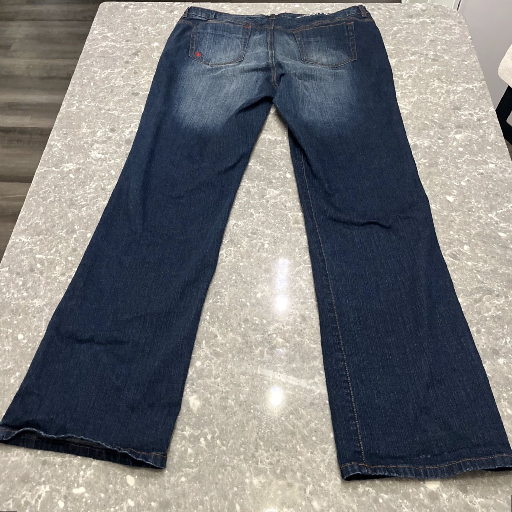 Akademiks Akademiks Jeans Men Straight Leg 36W 34L Blue Denim 5-Pocket Zip High Rise Regular Mens Size US 36 / EU 52 - 8 Thumbnail