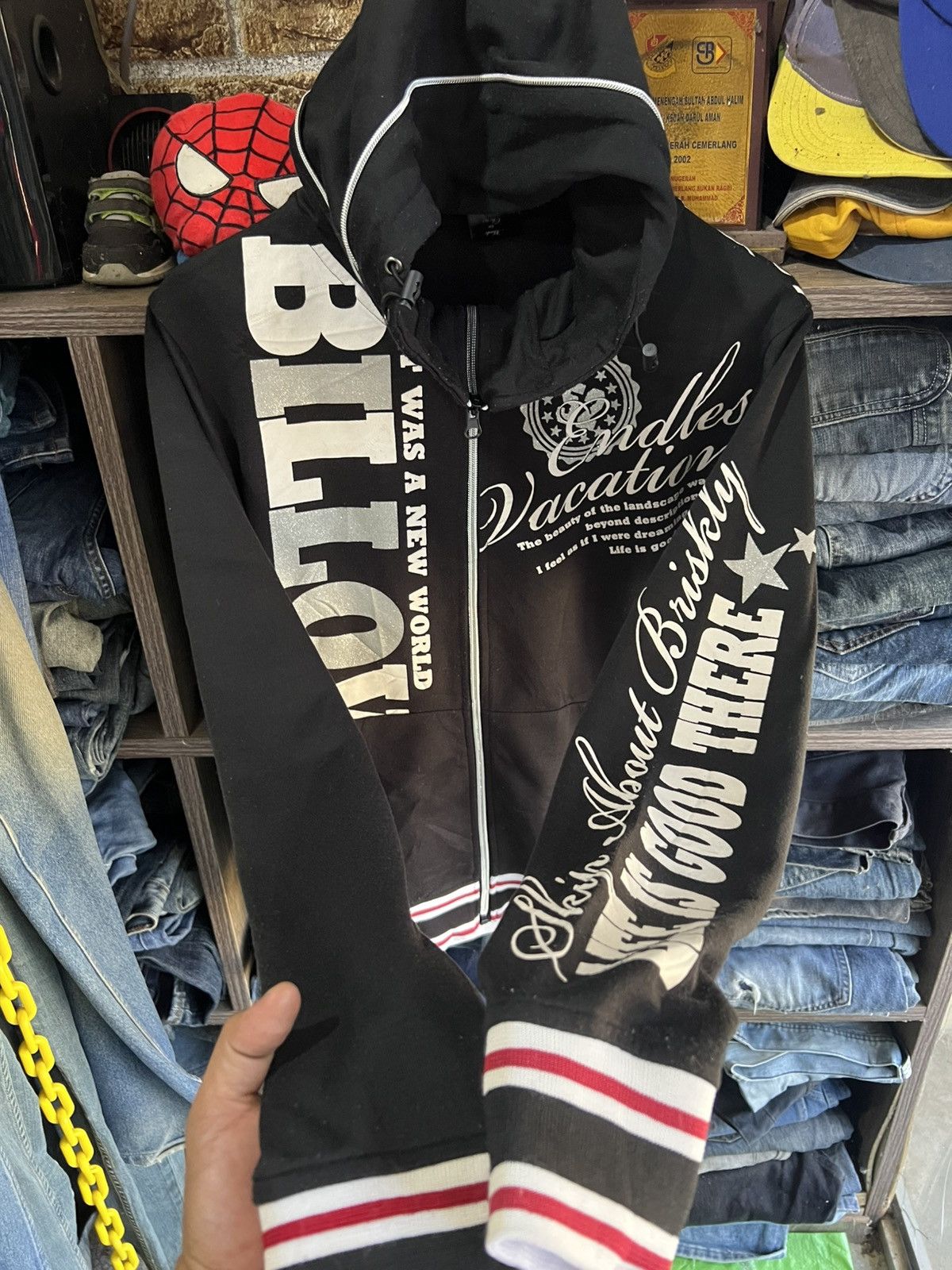 Japanese Brand 🔥Excuse Endless Vacation Zipper Hoodie Size US S / EU 44-46 / 1 - 8 Thumbnail