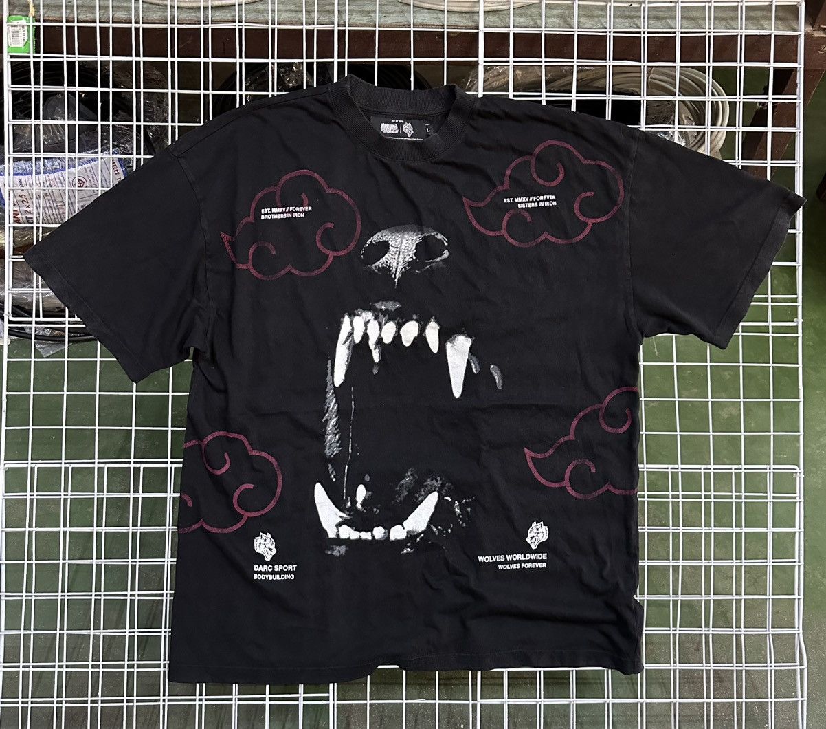 Darc Sport Darc Sport Naruto “Blood Clouds” Oversized Tee Size Large Size US L / EU 52-54 / 3 - 1 Thumbnail