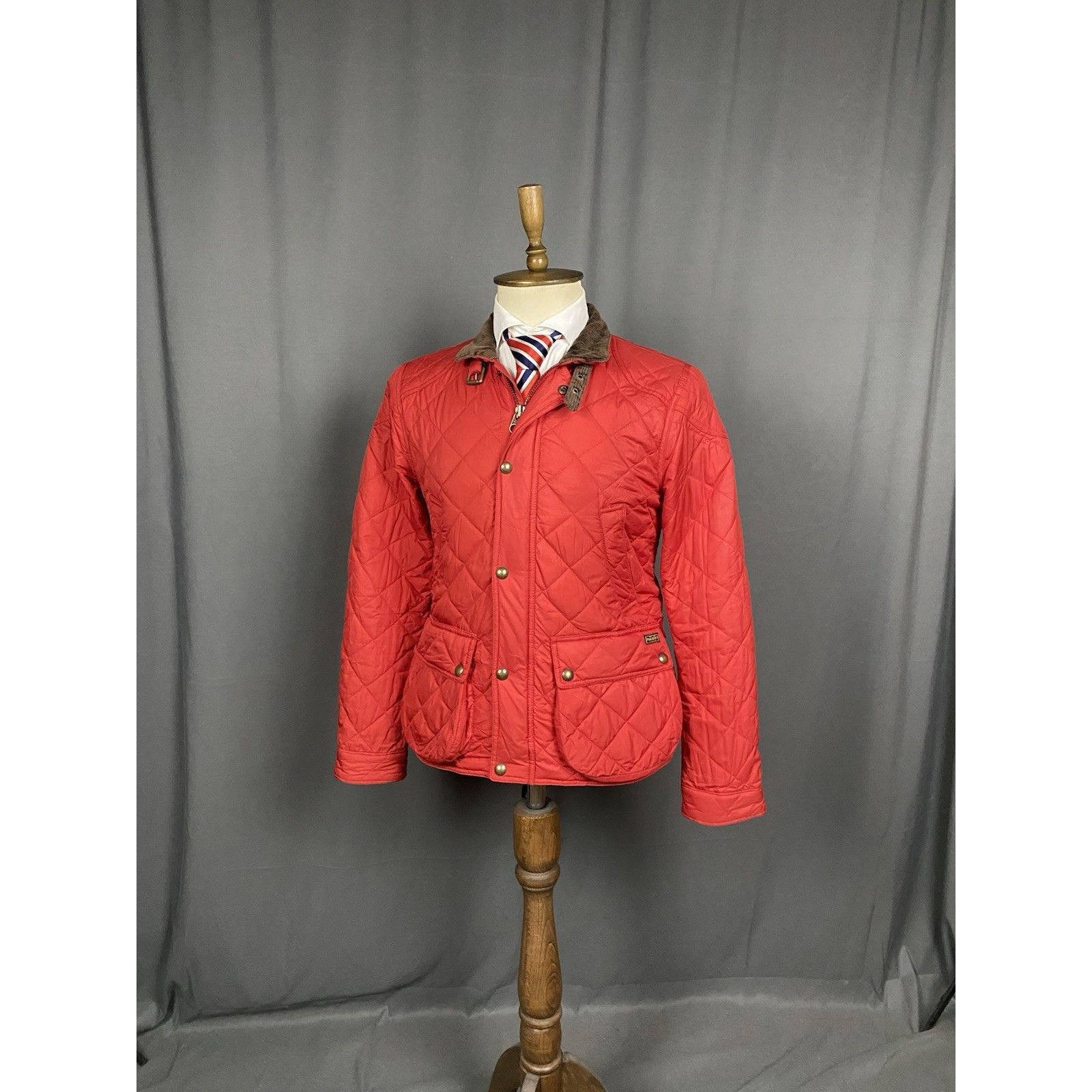 Polo Ralph Lauren Polo Ralph Lauren Men's Red Quilted Jacket Size L Size US L / EU 52-54 / 3 - 2 Thumbnail