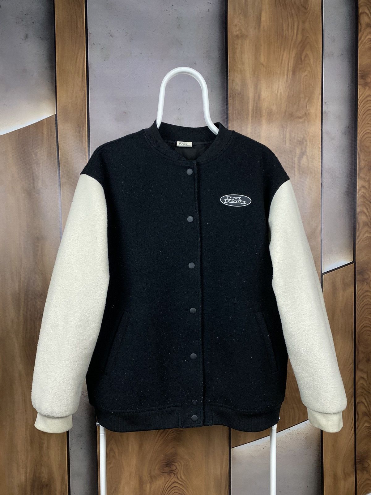No Fear 🏁Bomber Jacket No Fear & H&M Comet Logo Rare Fleece Jacket🏁 Size US S / EU 44-46 / 1 - 2 Thumbnail