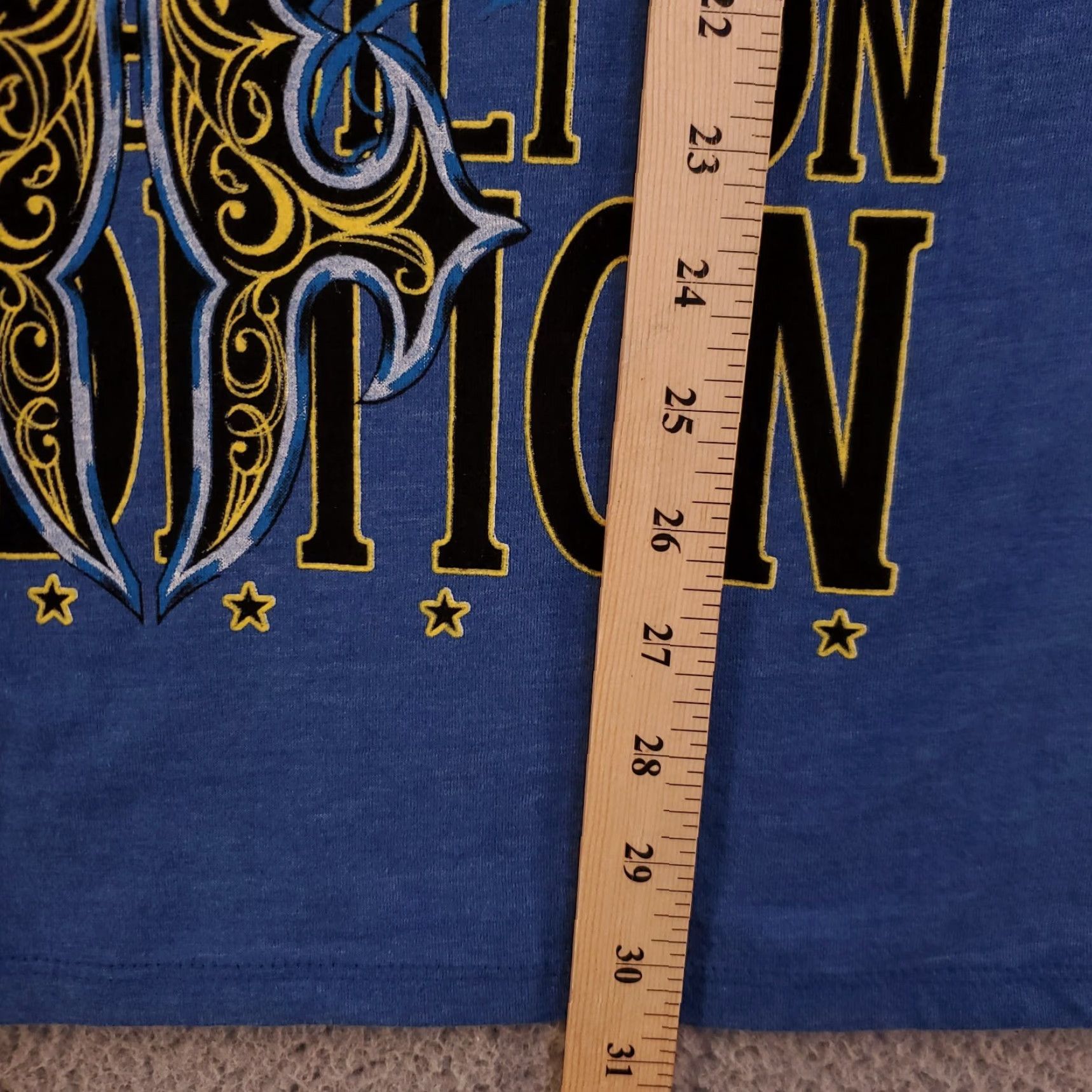 Vintage Xzavier AXR Muscle Shirt Mens XL Tank Top Blue Y2K Patrion Saint Spellout Cross Size US XL / EU 56 / 4 - 3 Thumbnail