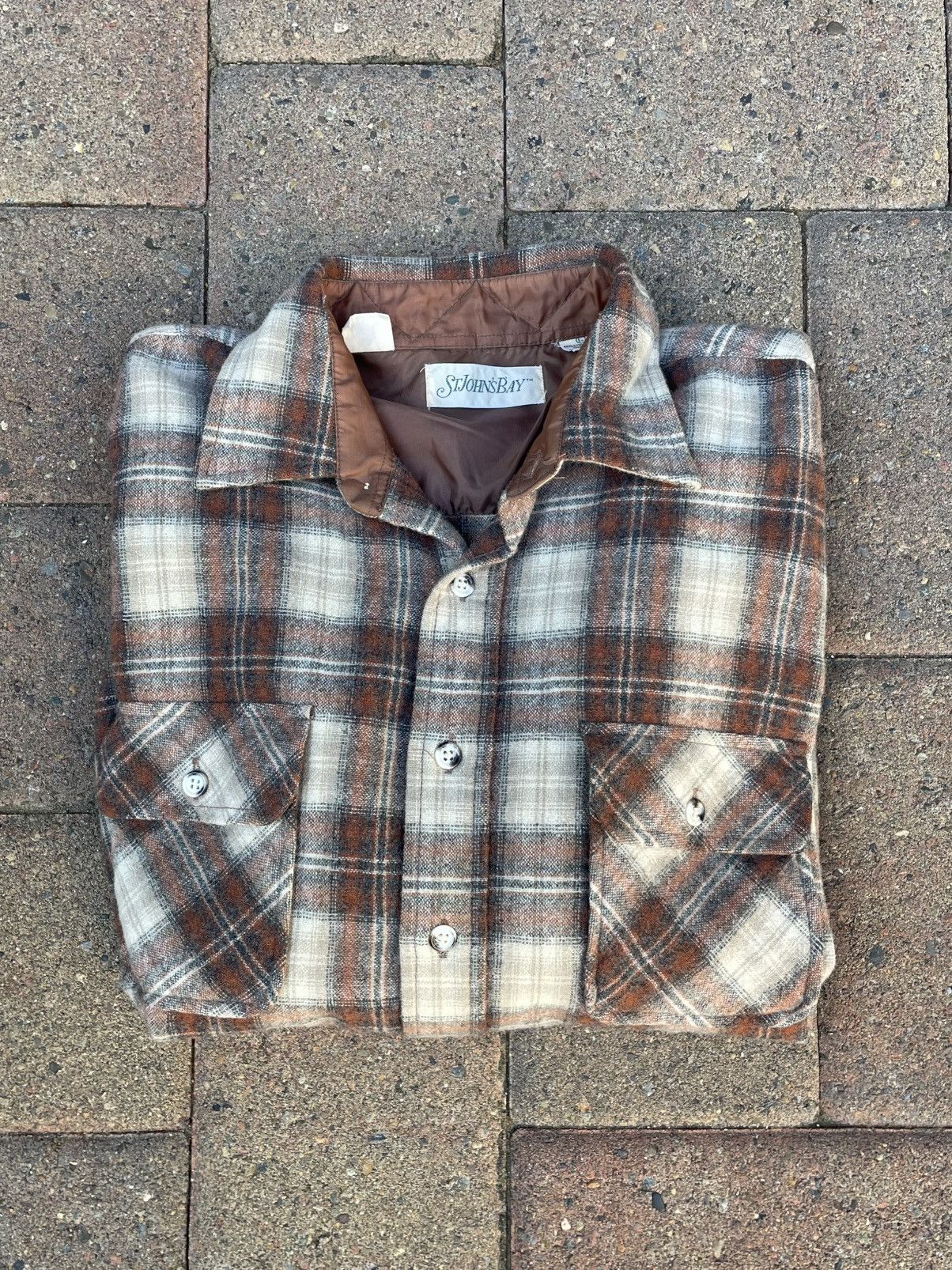 St. Johns Bay Vintage St. John’s Bay Quilted Flannel Shirt Size Large Size US L / EU 52-54 / 3 - 4 Thumbnail