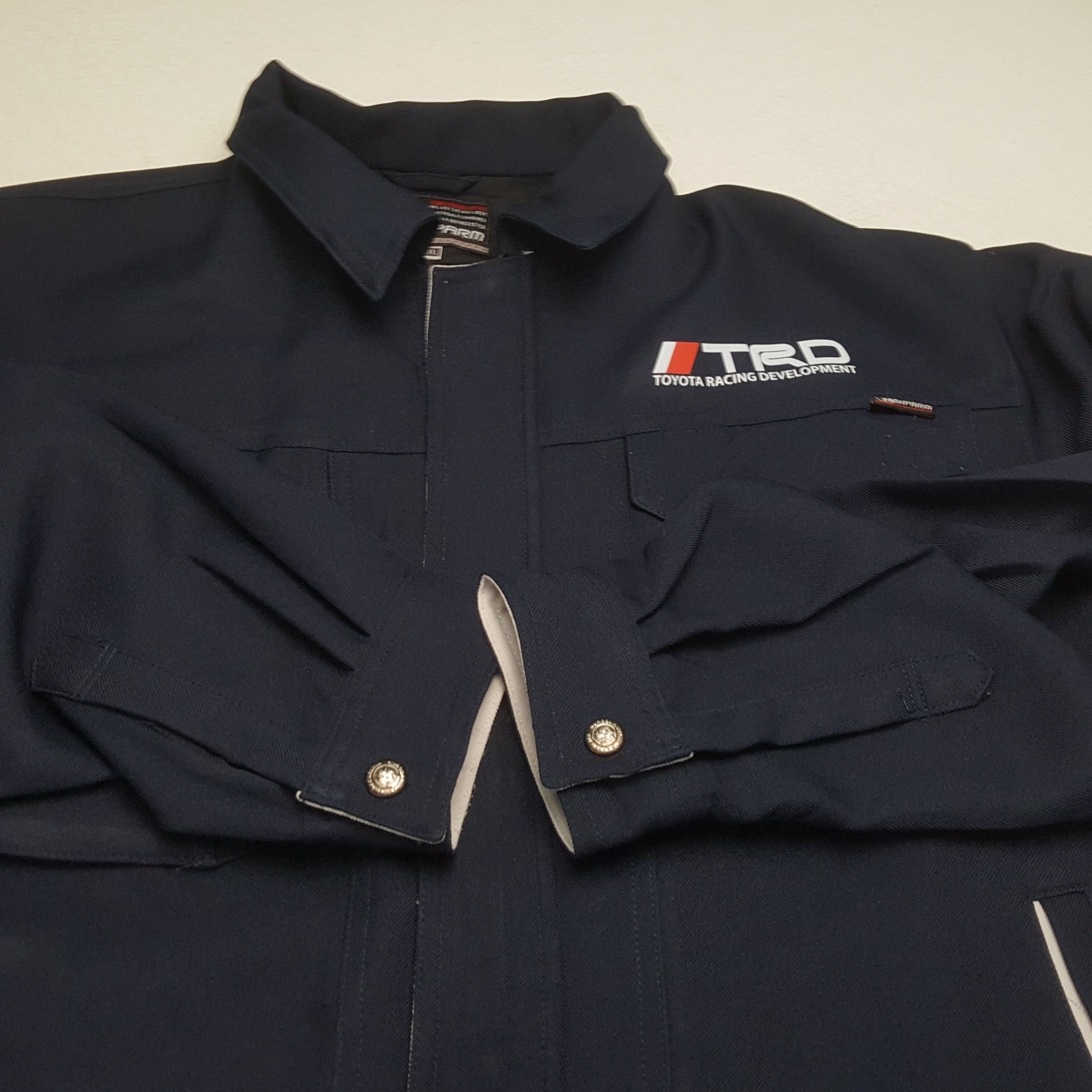 Japanese Brand × Vintage Vintage TRD Toyota Motorsports Racing Custom Jacket C284N17 Size US L / EU 52-54 / 3 - 10 Thumbnail