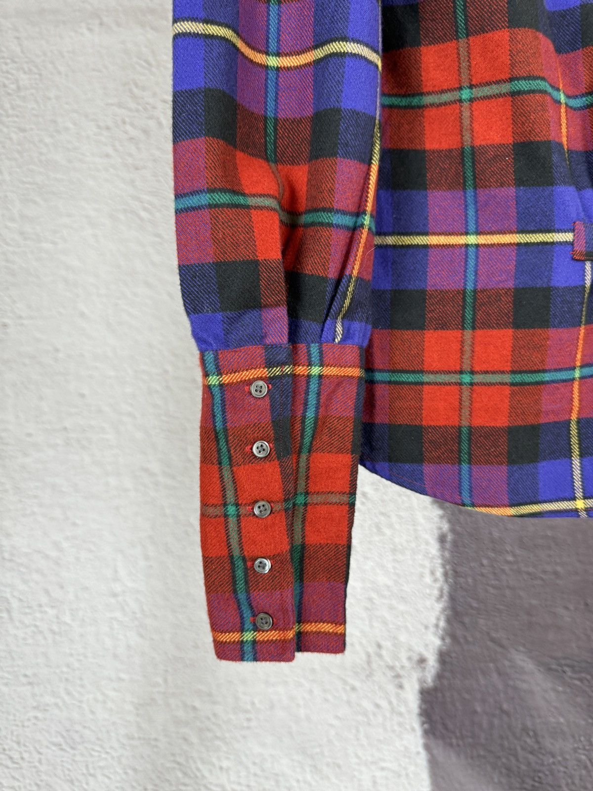 Ralph Lauren Ralph Lauren vintage checkered wool cotton flannel shirt Size M / US 6-8 / IT 42-44 - 9 Thumbnail