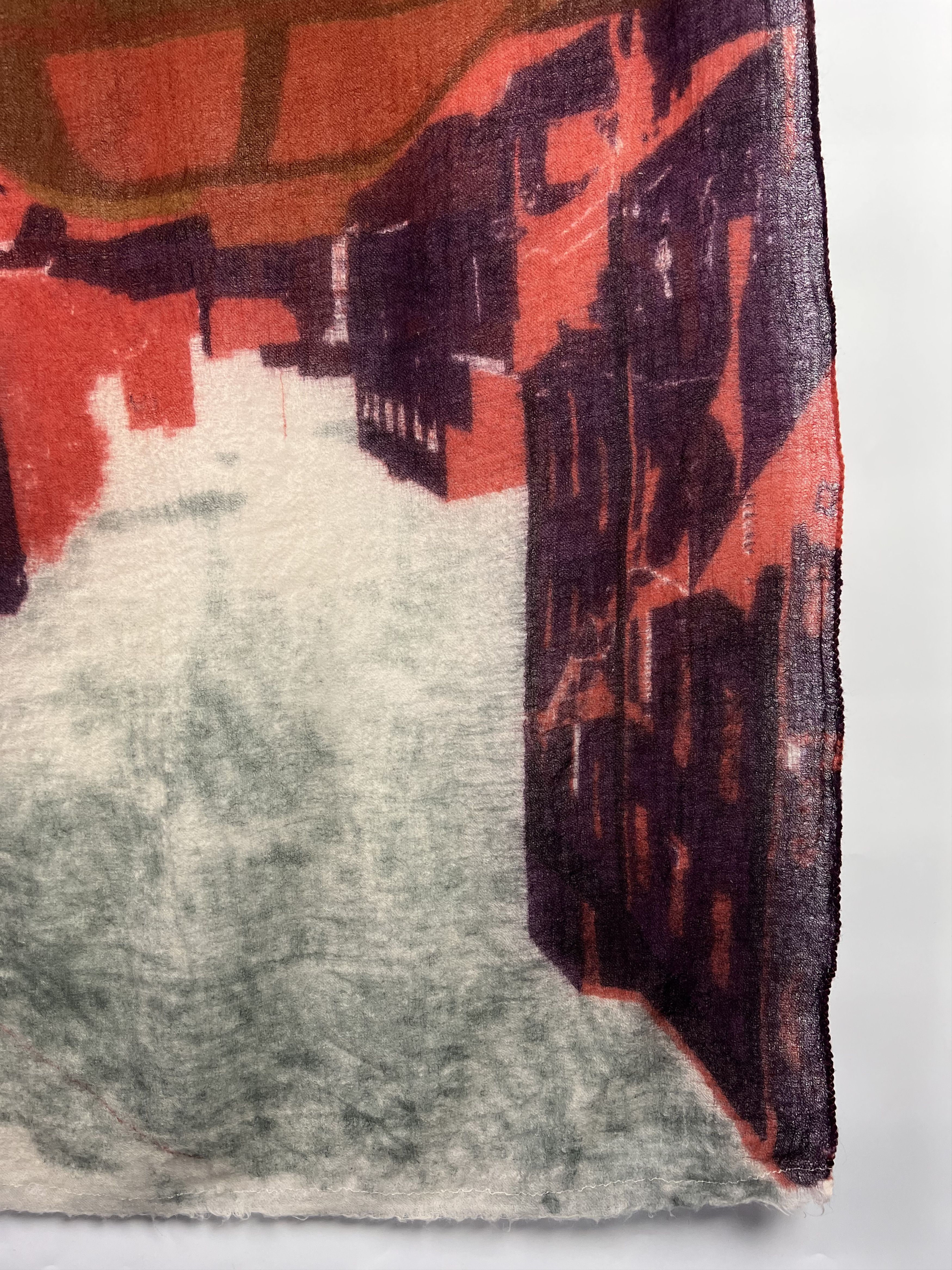 Becksondergaard Beck Sondergaard Multicolor 100% Wool Scarf 190x90 Size ONE SIZE - 4 Thumbnail
