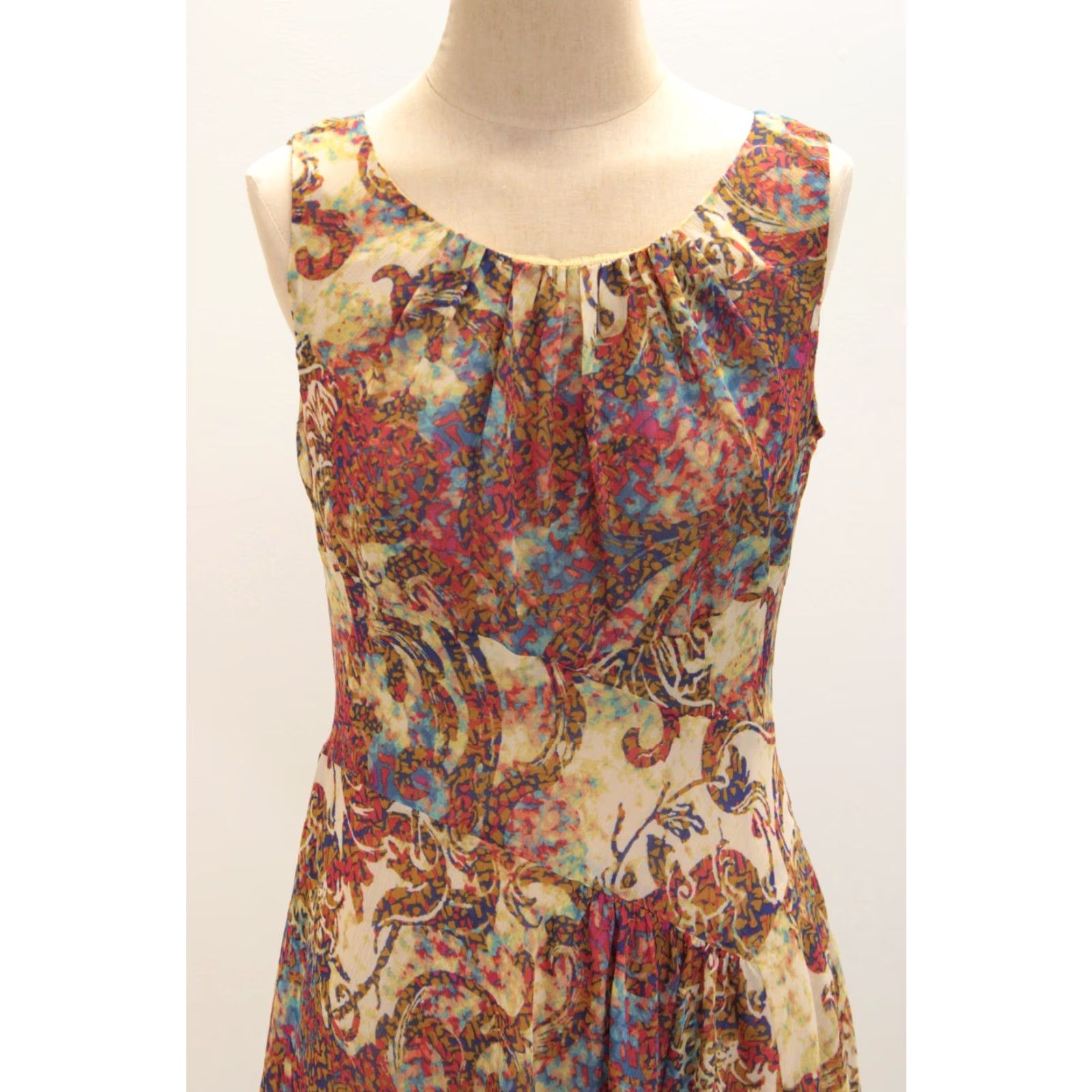 Evan Picone Evan Picone Dress Women's 12P Petite Fairy Lined Cottage Core Boho Prairie Dress Size XL / US 12-14 / IT 48-50 - 4 Thumbnail