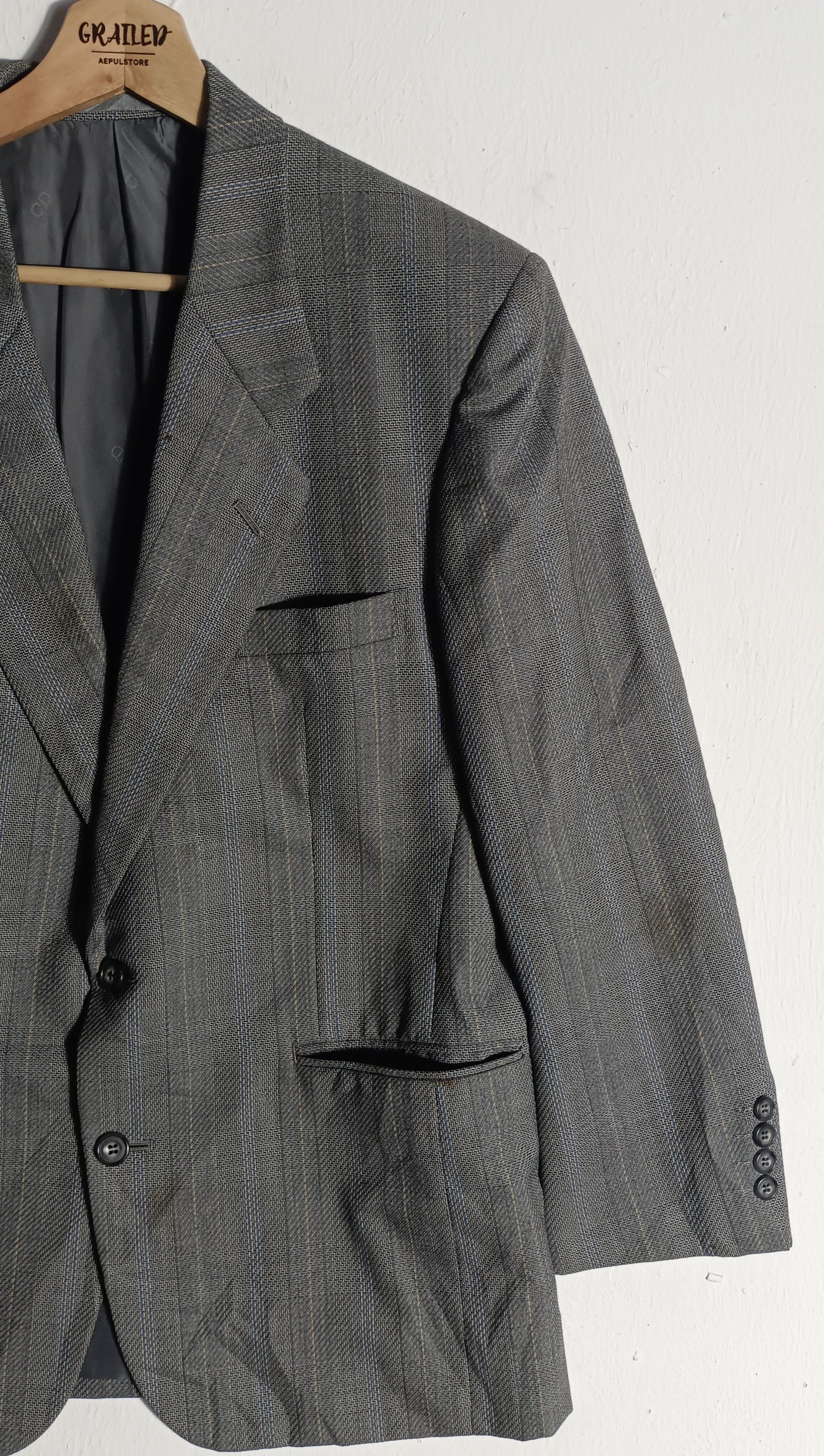 Christian Dior Monsieur × Dior Christian Dior Monsieur Wool Suit Size 40L - 4 Thumbnail