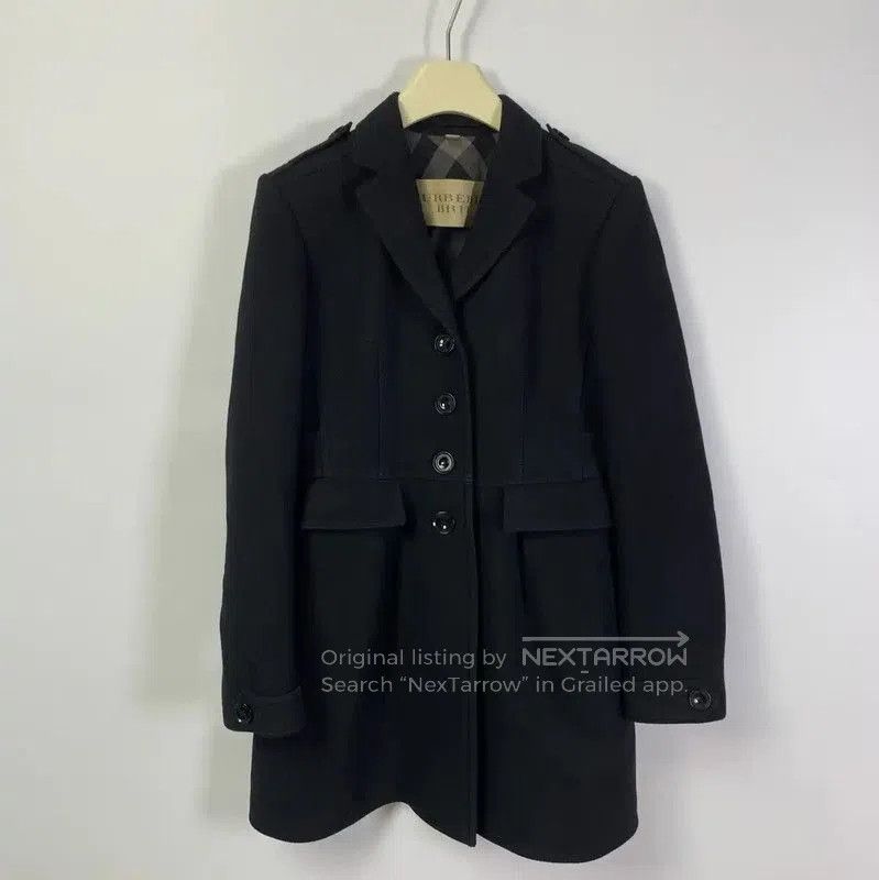 Burberry Burberry Black Wool Ladies Coat. Size XXS / US 00 / IT 34 - 1 Thumbnail