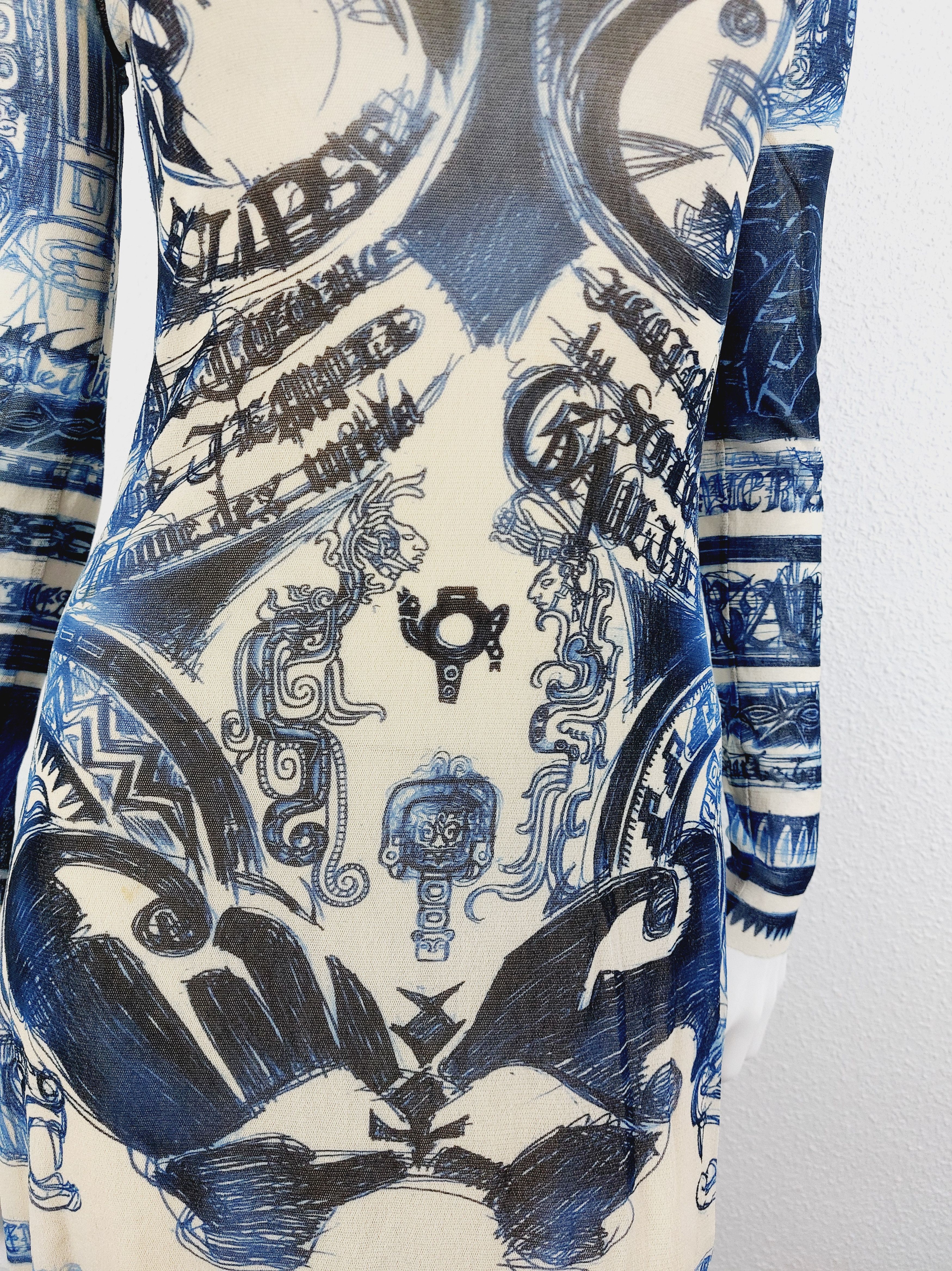 Jean Paul Gaultier Jean Paul Gaultier Maori 2012 Maya Eclipse Satan Dress Size M / US 6-8 / IT 42-44 - 7 Thumbnail