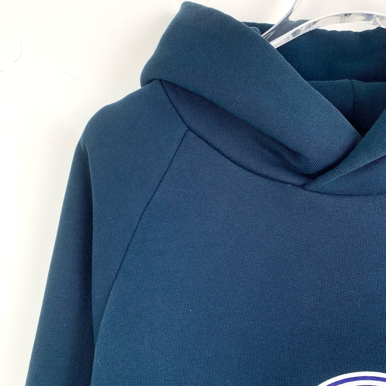Balenciaga Balenciaga Authentic Logo Blue Hoodie M Cotton Polyester Ble Size M / US 6-8 / IT 42-44 - 7 Thumbnail