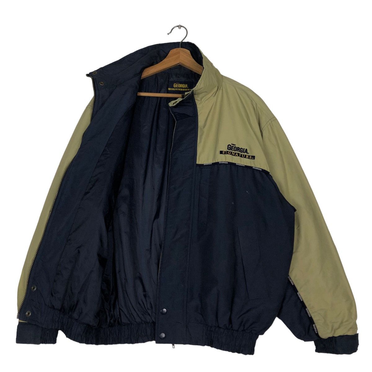 Japanese Brand 🔥Vintage Bomber Jacket Georgia Coffee Japan Made Size US M / EU 48-50 / 2 - 9 Thumbnail