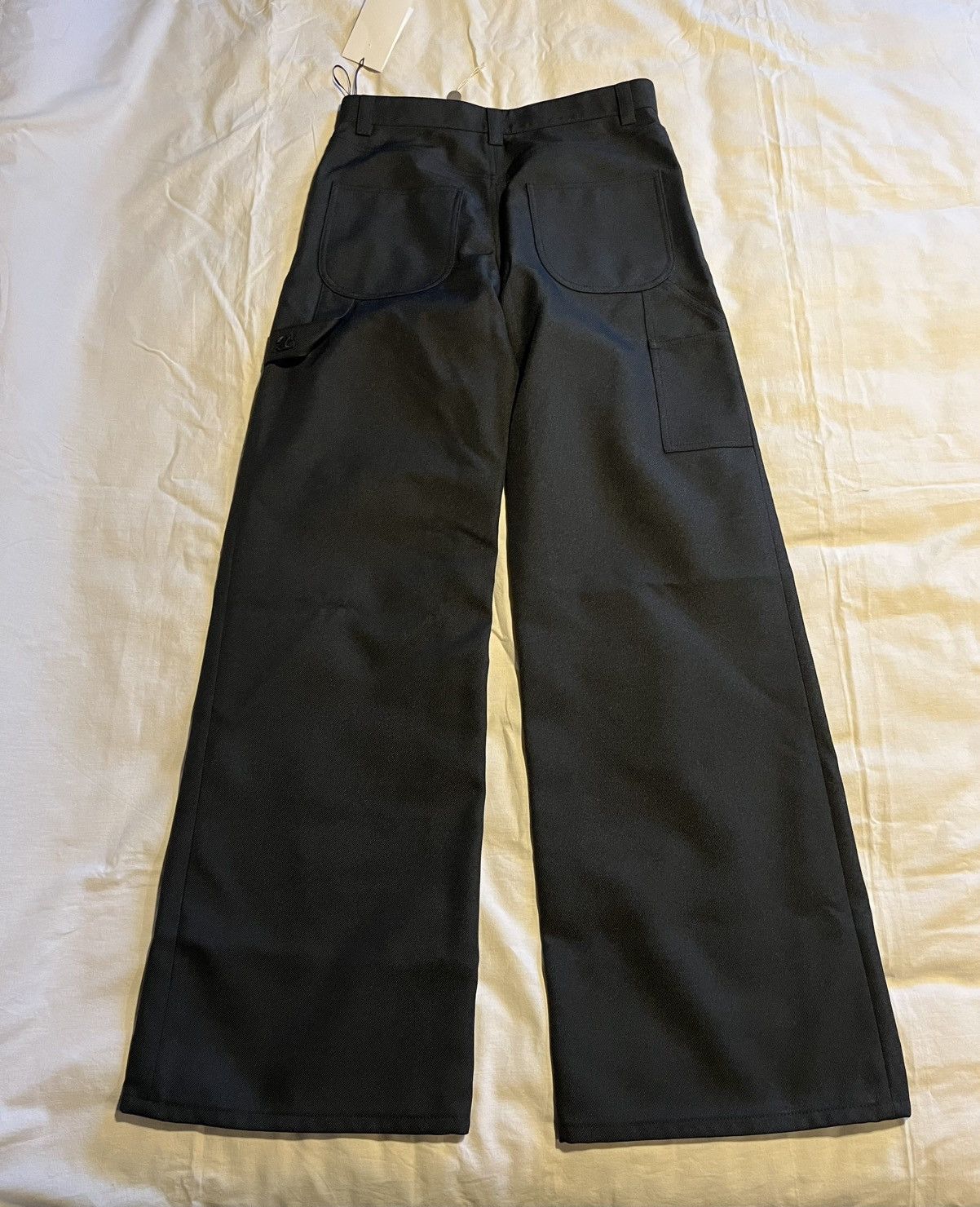 Courreges Ferragamo nylon wide leg pants. Size US 30 / EU 46 - 12 Thumbnail