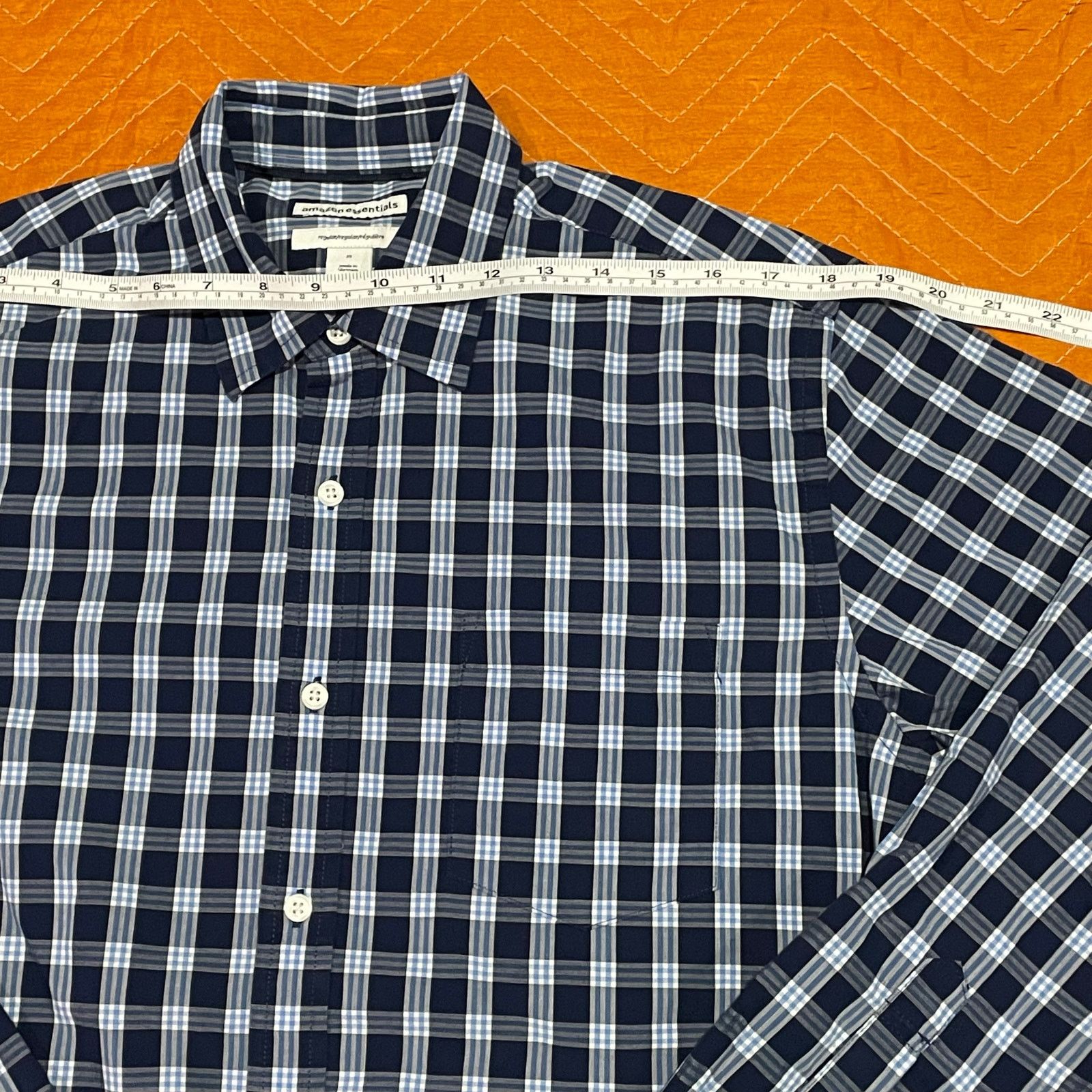 Other Amazon Essentials Button Down Shirt Size US M / EU 48-50 / 2 - 3 Thumbnail