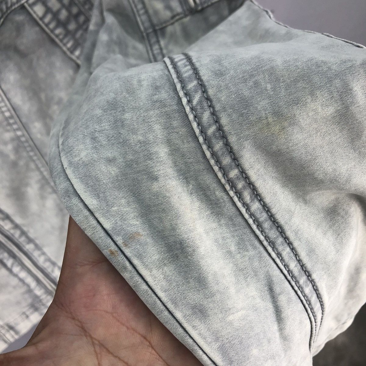 Japanese Brand Fieldcore X Nextworkerz X Cordura Acid Washed Biker Jacket Size US M / EU 48-50 / 2 - 11 Thumbnail