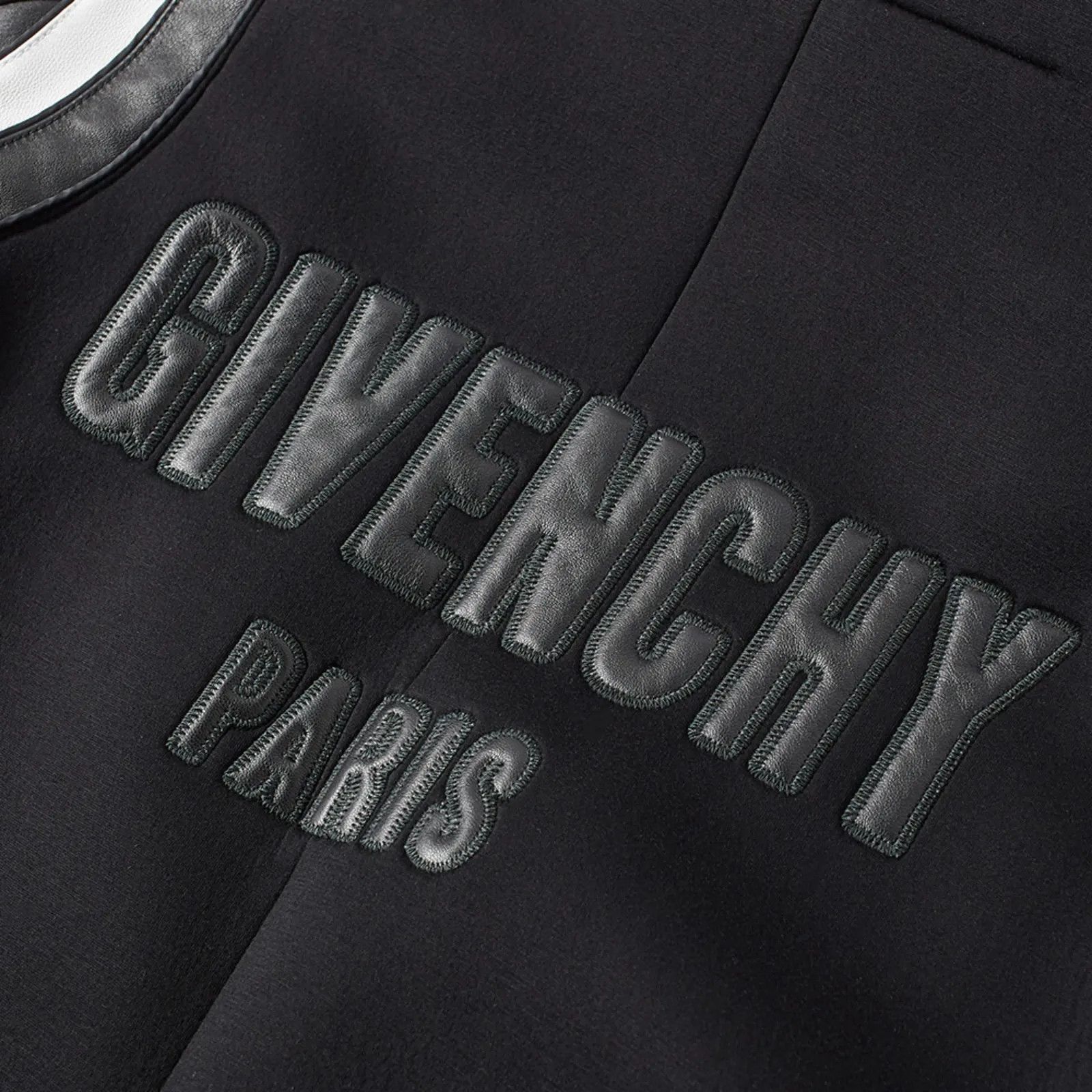 Givenchy Givenchy Neoprene Lambskin Leather Hoodie Teddy Jacket 48 Size US M / EU 48-50 / 2 - 15 Thumbnail