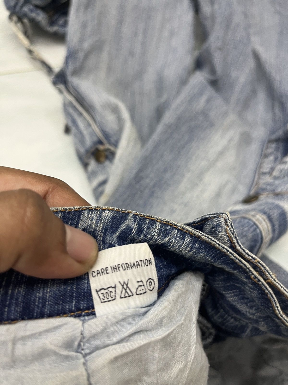 Japanese Brand 🔥🔥🔥HYPE E BANK THE JEANS DENIM Size 29" - 10 Thumbnail