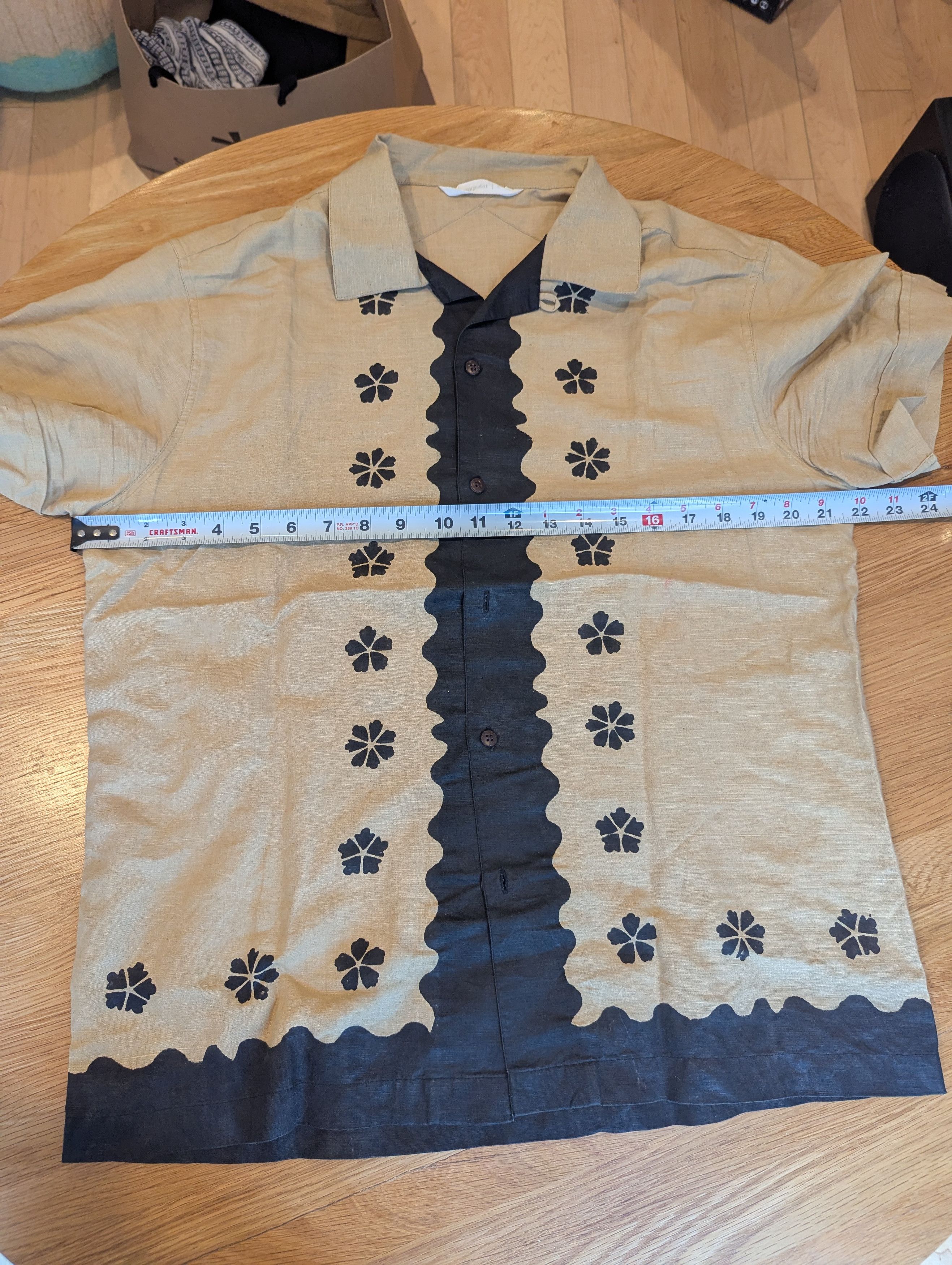 3sixteen 3sixteen studio floral vacation shirt Size US S / EU 44-46 / 1 - 3 Thumbnail