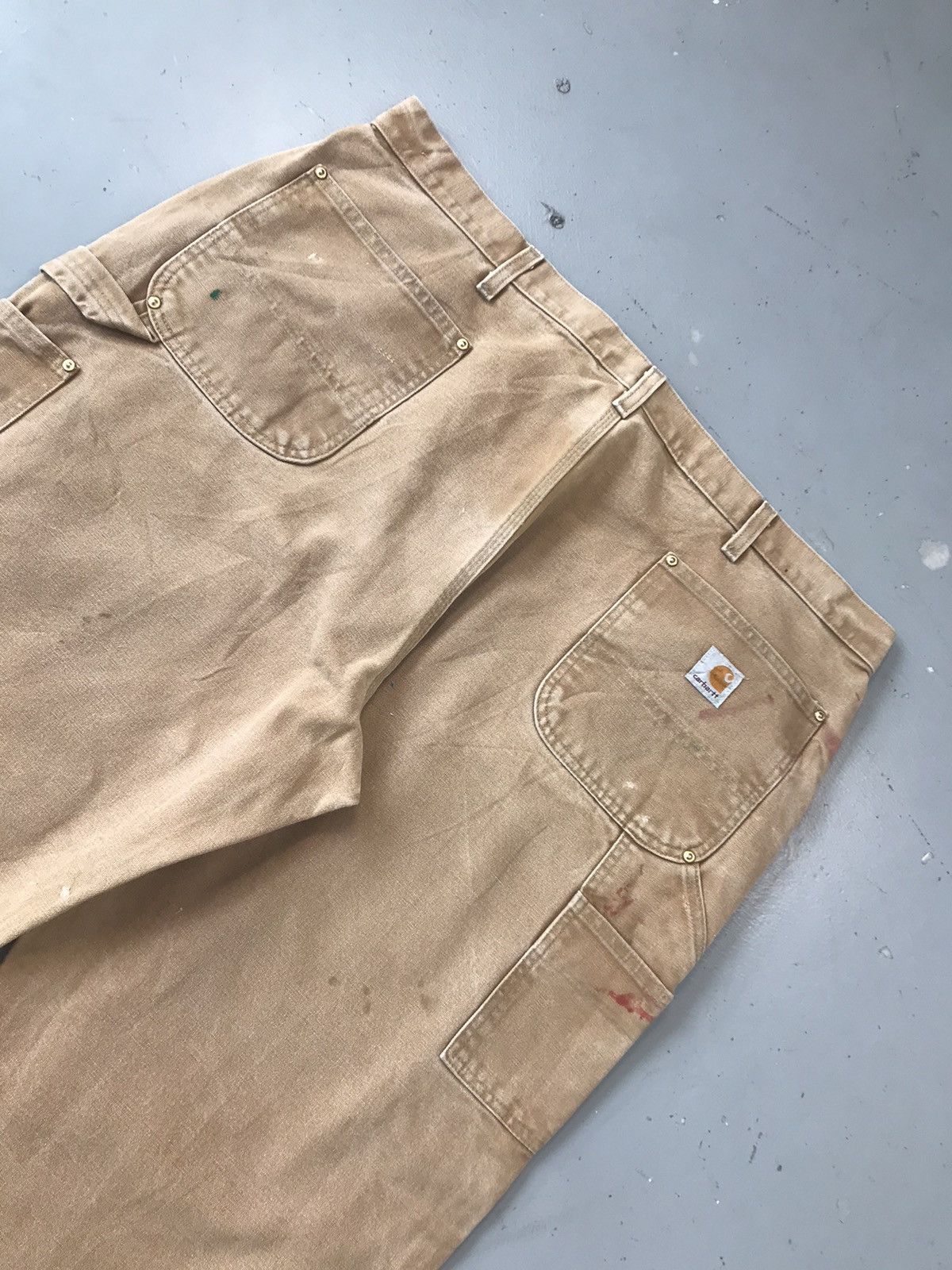Carhartt × Vintage Vintage Carhartt B01 BRN double knee denim Size US 44 / EU 60 - 16 Thumbnail