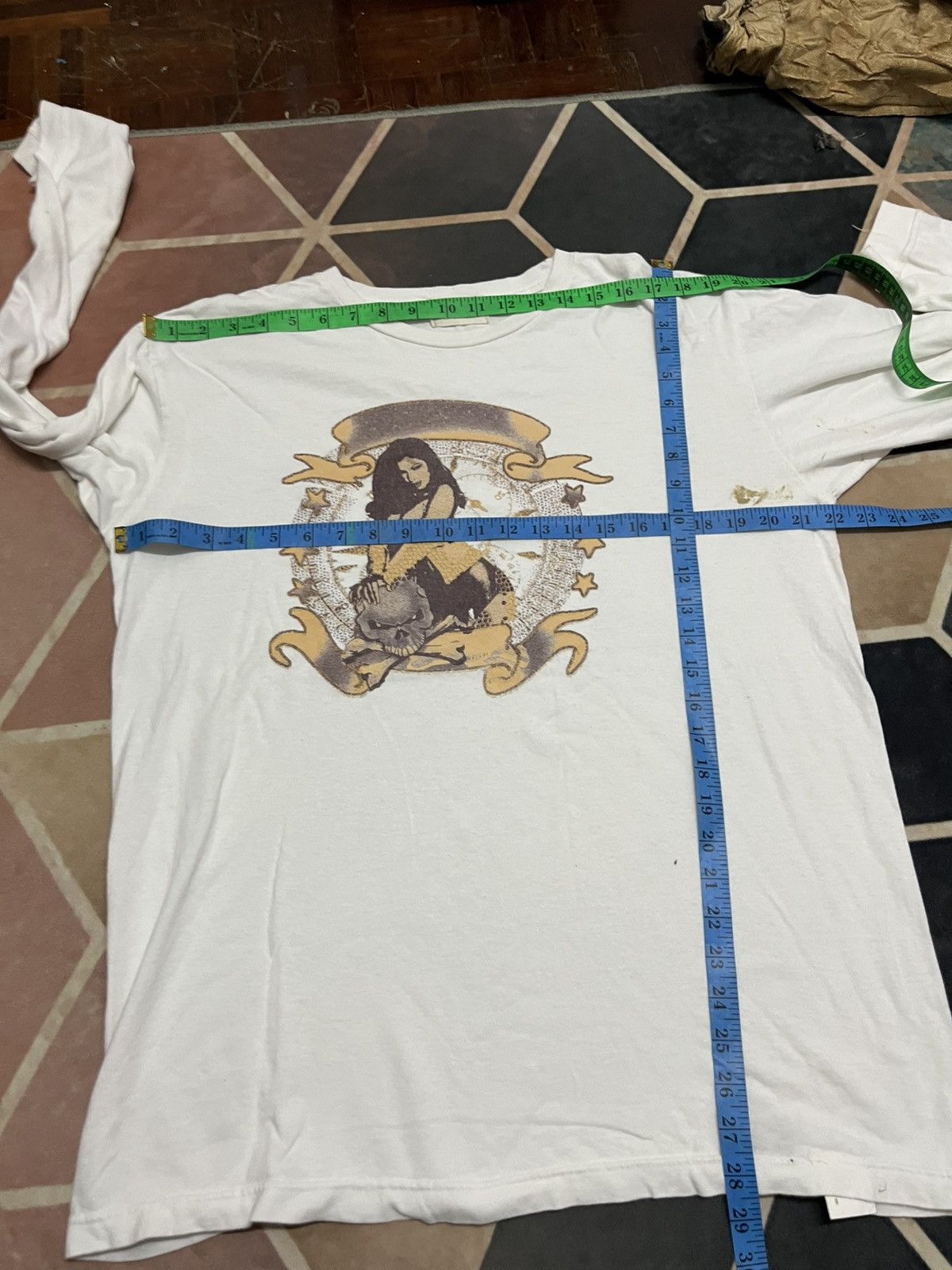 Avirex 💥Avirex Sexy Girl Skull T Shirts Size US L / EU 52-54 / 3 - 11 Thumbnail